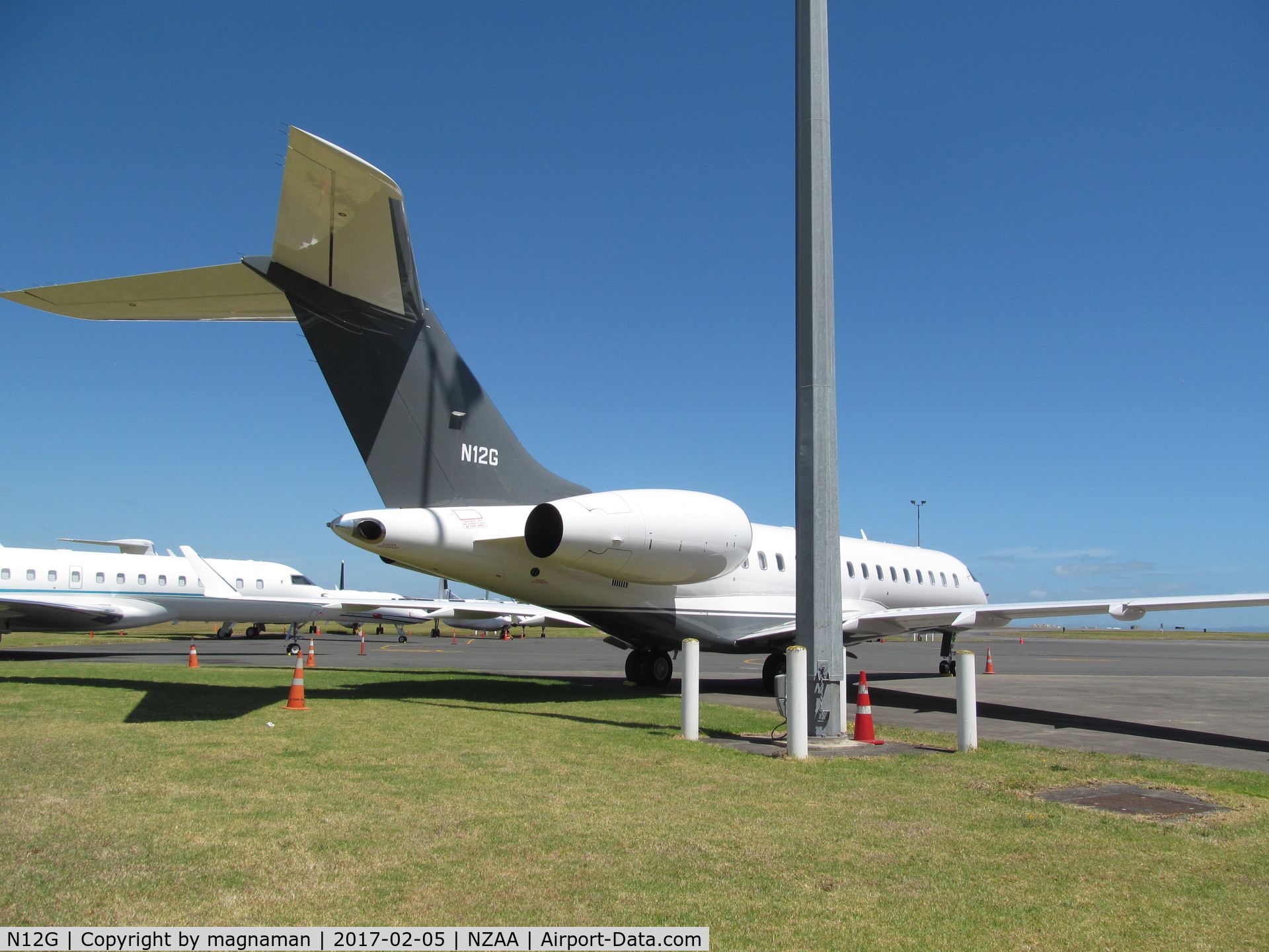 N12G, 2014 Bombardier BD-700-1A10 Global 6000 C/N 9641, another trip from gisbourne to AKL