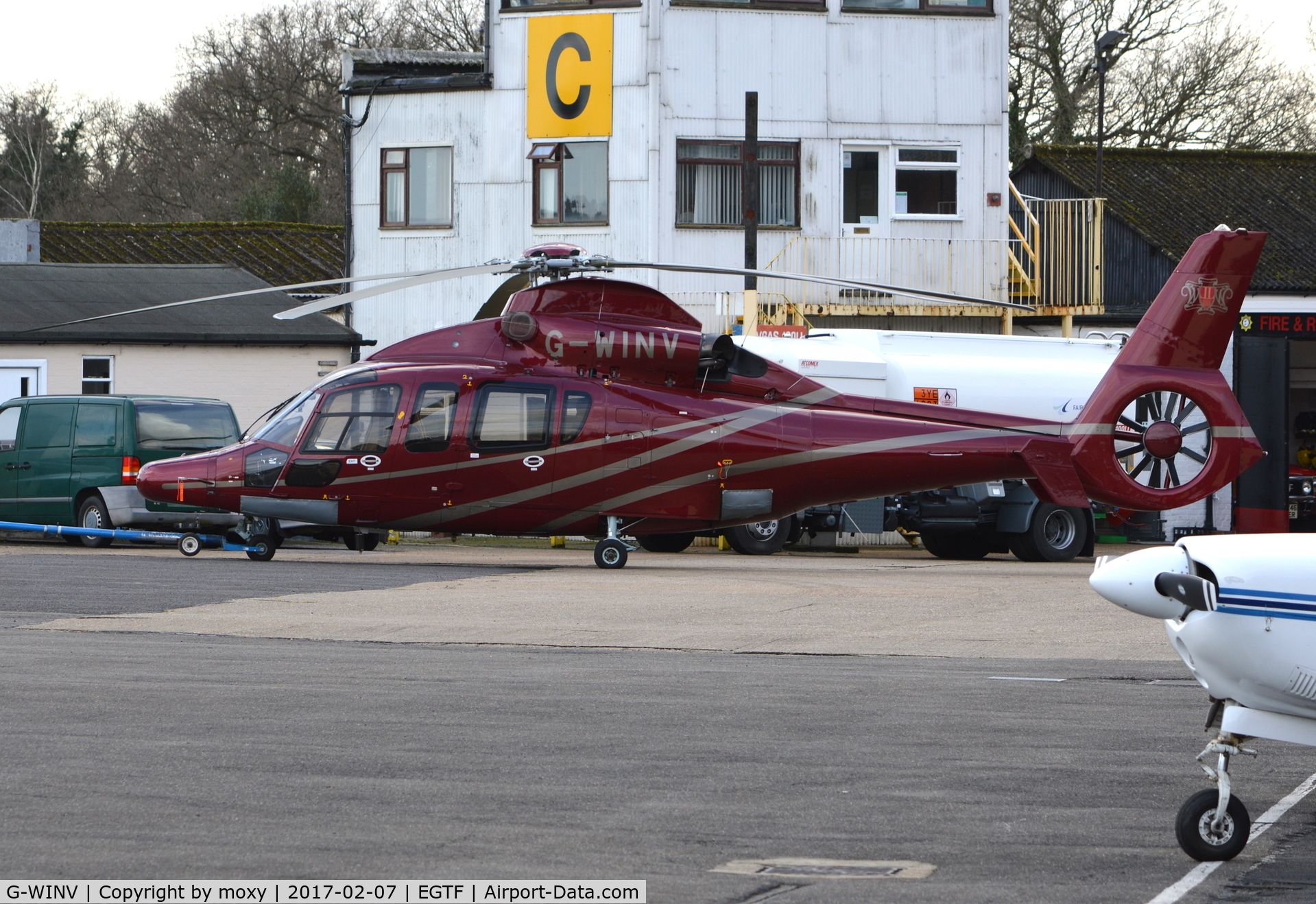 G-WINV, 2006 Eurocopter EC-155B-1 C/N 6748, Eurocopter EC-155B-1 at Fairoaks.