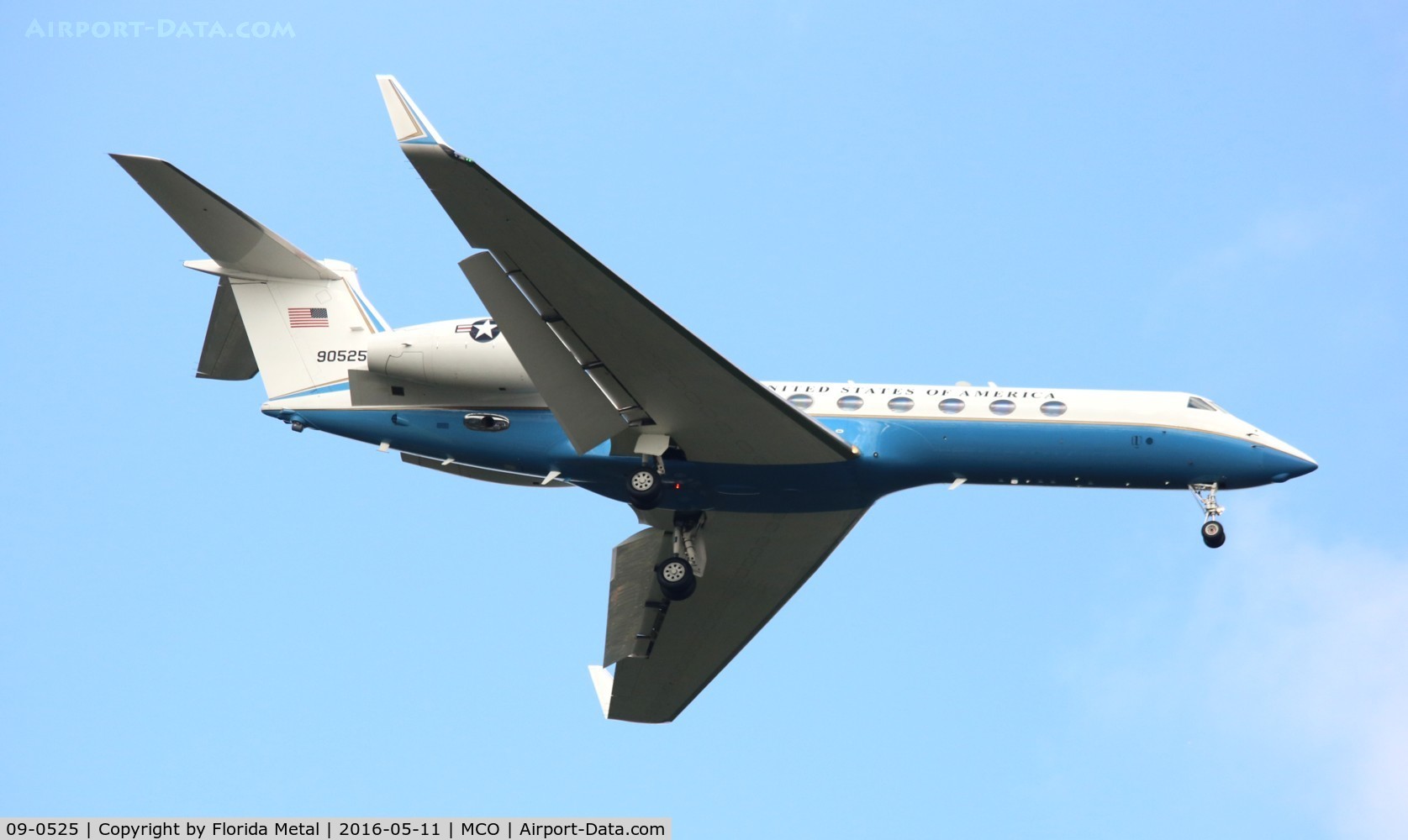 09-0525, 2009 Gulfstream Aerospace C-37B Gulfstream 550 C/N 5247, C-37B