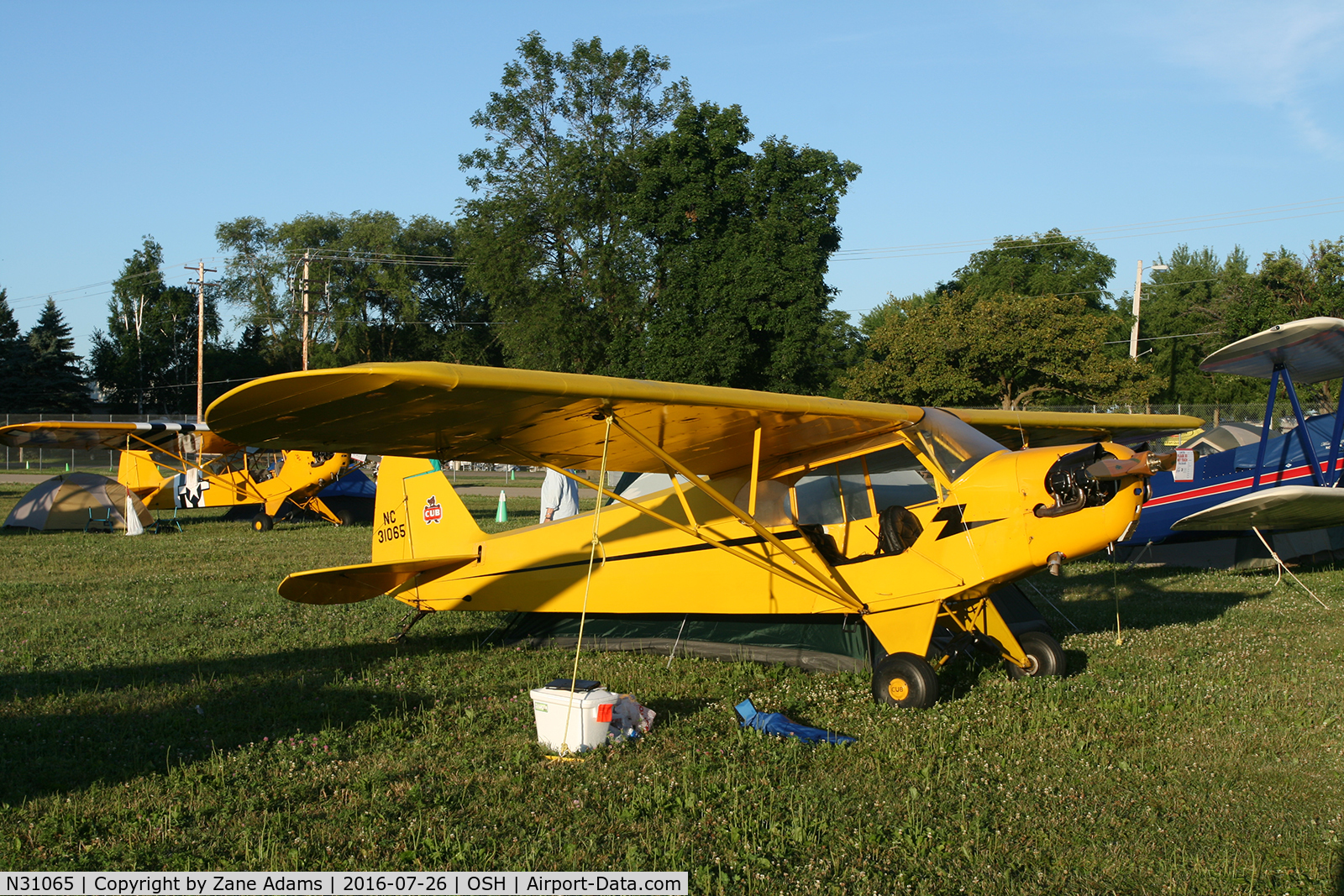 N31065, 1940 Piper J3L-65 Cub C/N 5305, At the 2016 EAA AirVenture - Oshkosh, Wisconsin