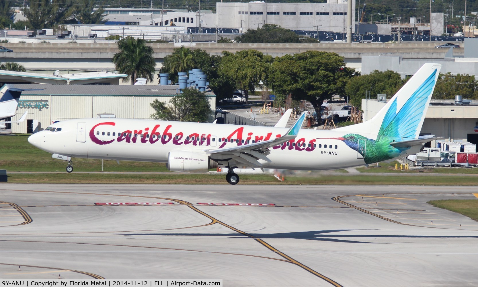 9Y-ANU, 2000 Boeing 737-8Q8 C/N 28235, Caribbean