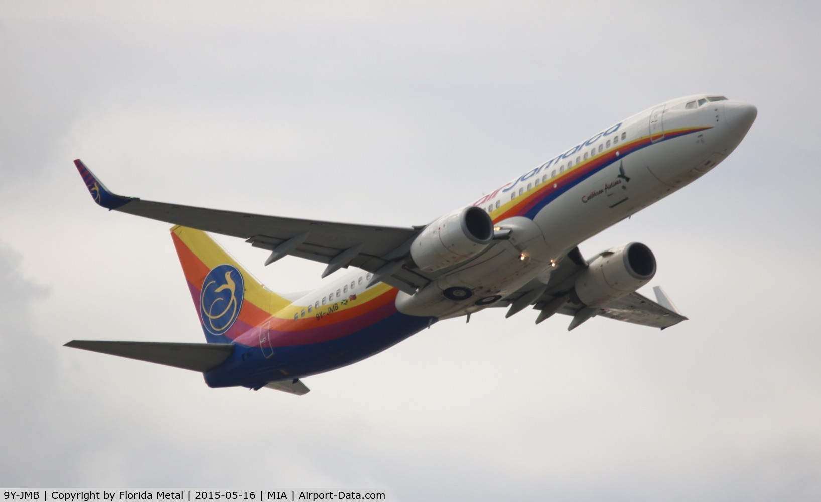 9Y-JMB, 2002 Boeing 737-8Q8 C/N 30661, Air Jamaica