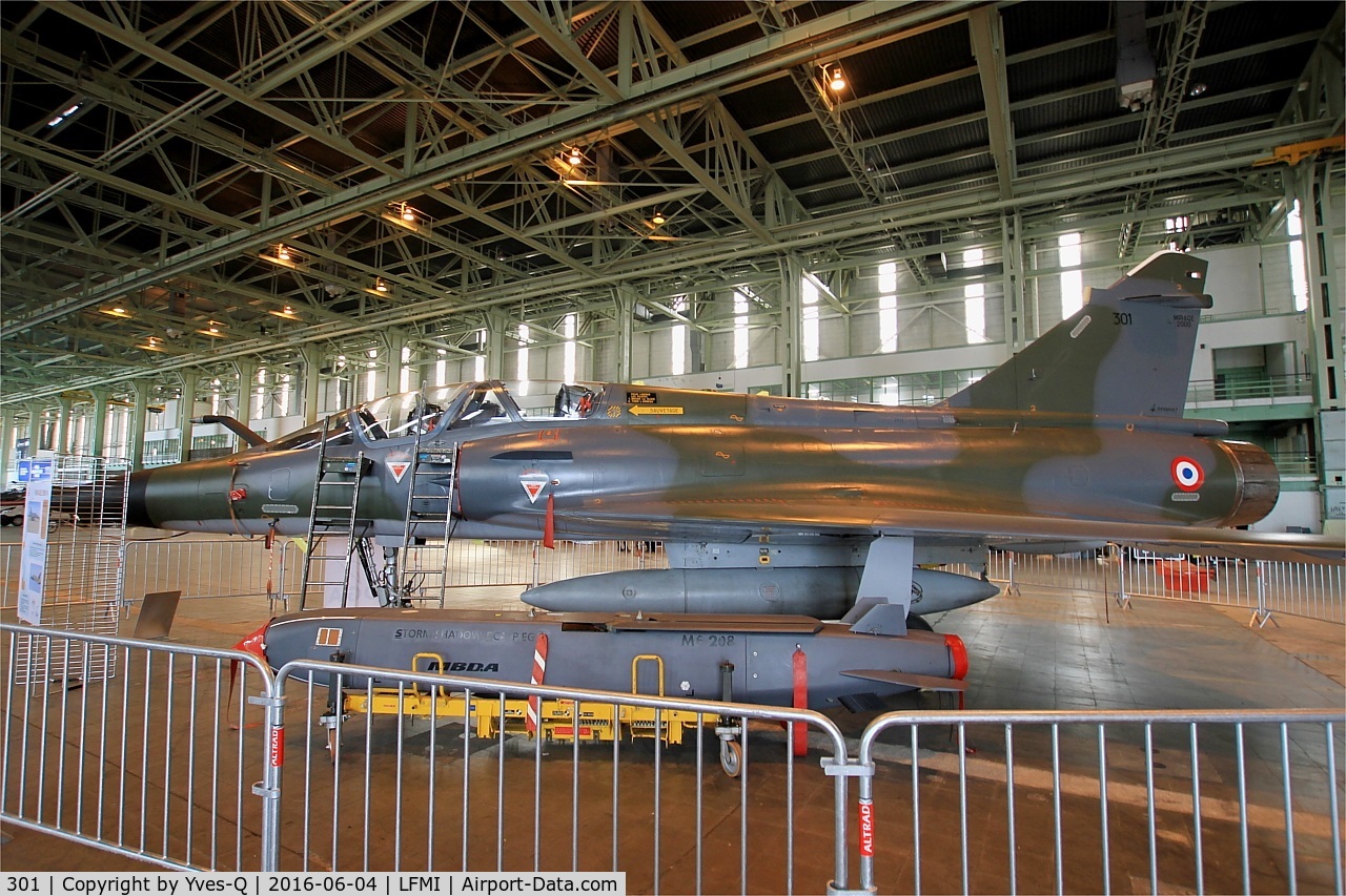 301, Dassault Mirage 2000N C/N 301, Dassault Mirage 2000N, Static display, Istres-Le Tubé Air Base 125 (LFMI-QIE) open day 2016