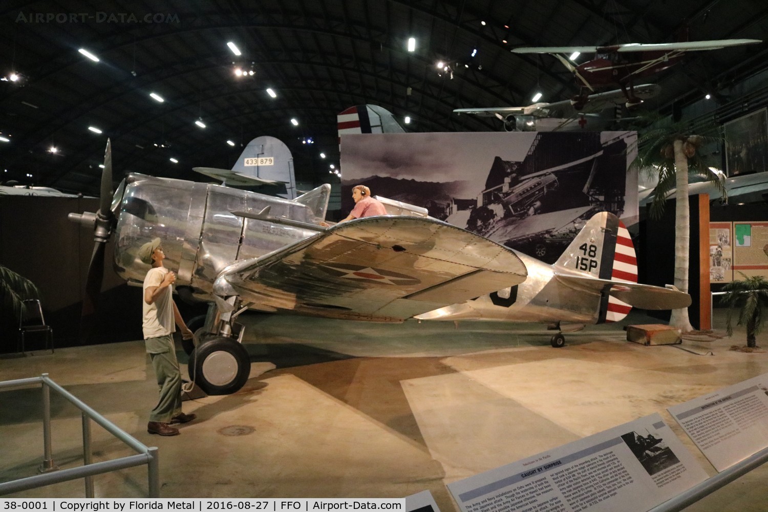 38-0001, 1938 Curtiss P-36 Hawk C/N 12415, P-36 Hawk