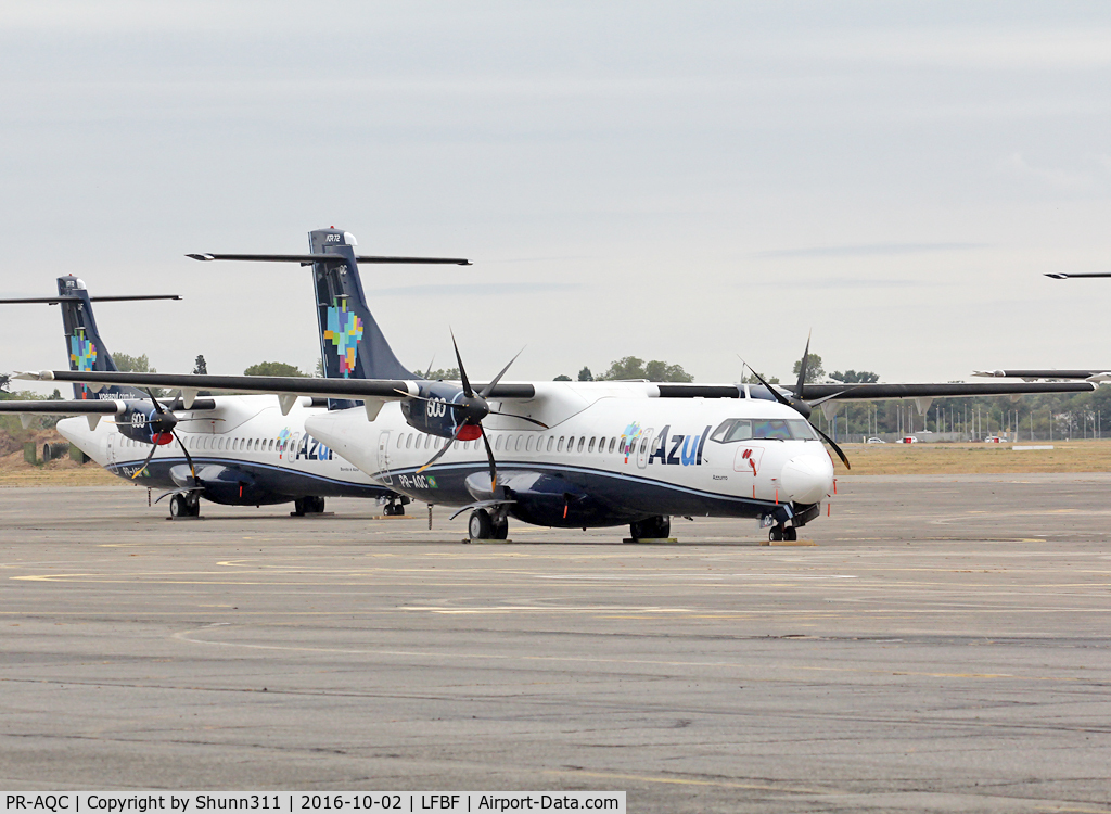 PR-AQC, 2012 ATR 72-700 C/N 1057, Parked and stored...