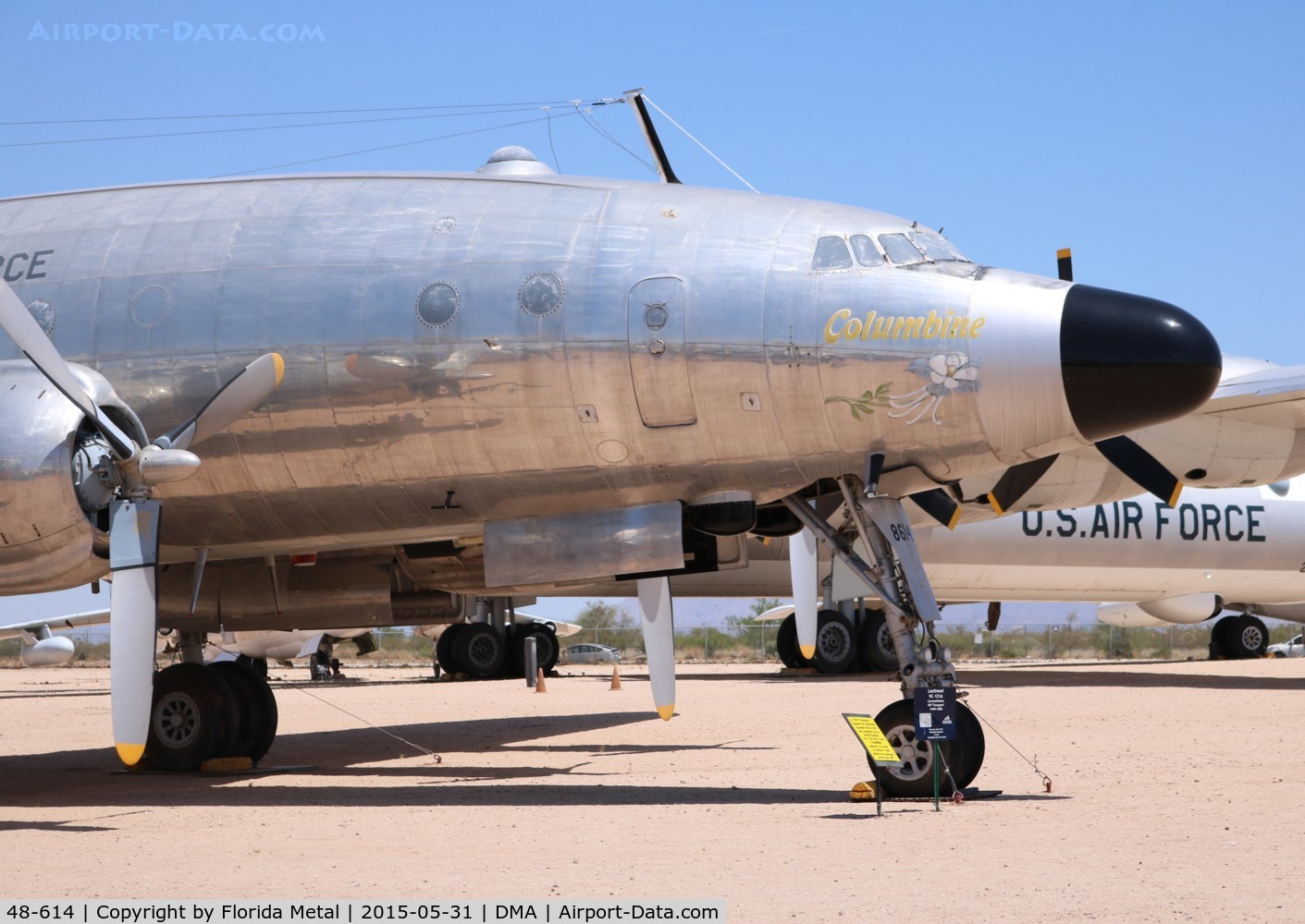 48-614, 1948 Lockheed VC-121A Constellation C/N 749-2606, Colombine