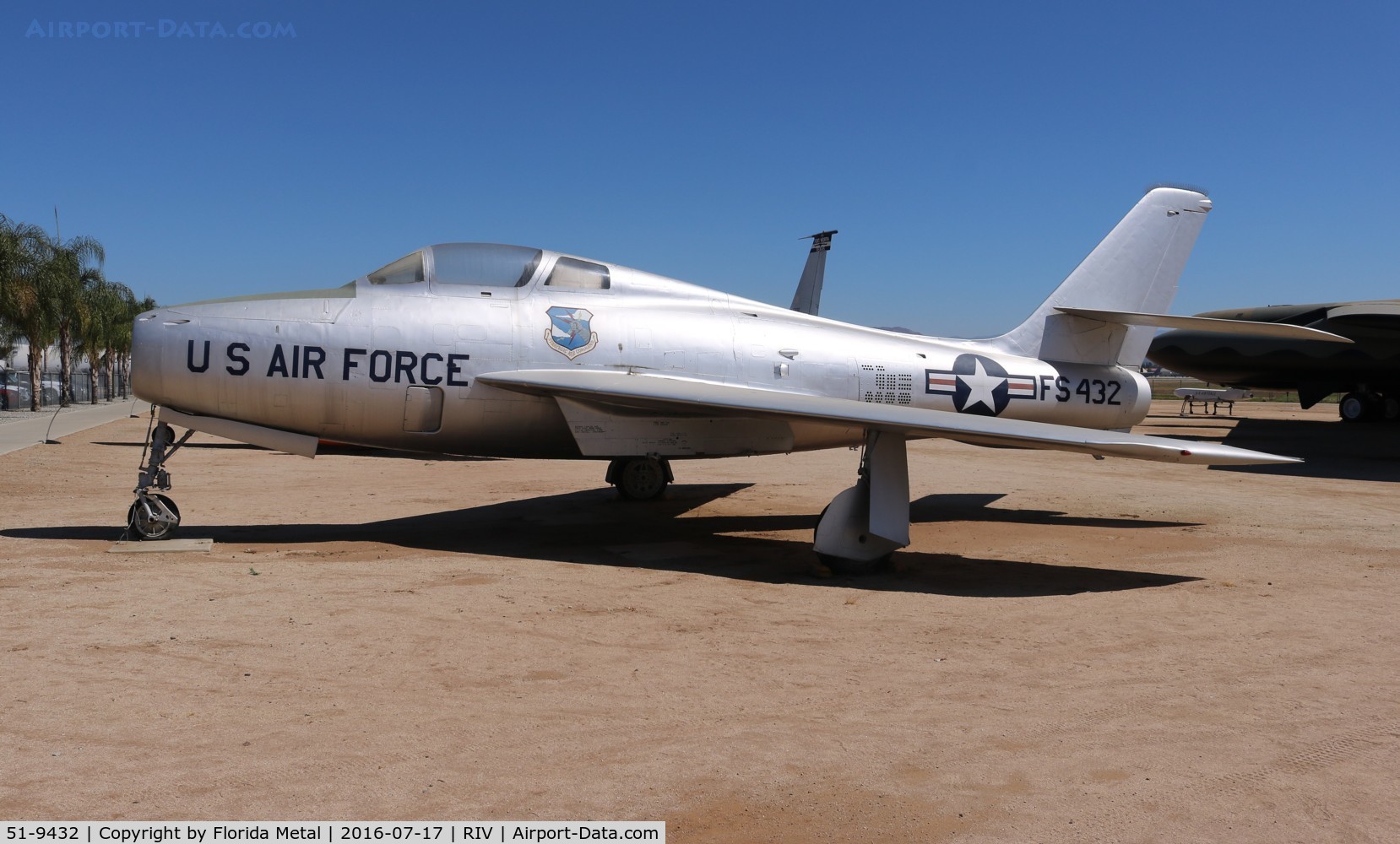 51-9432, 1951 General Motors F-84F Thunderstreak C/N Not found 51-9432, F-84F