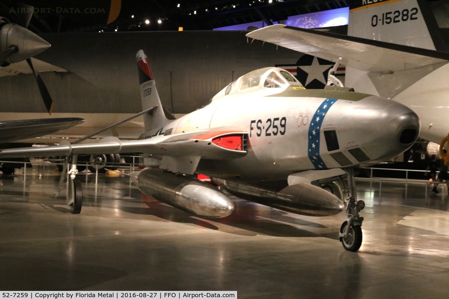 52-7259, Republic RF-84K-17-RE Thunderflash C/N 221, RF-84K