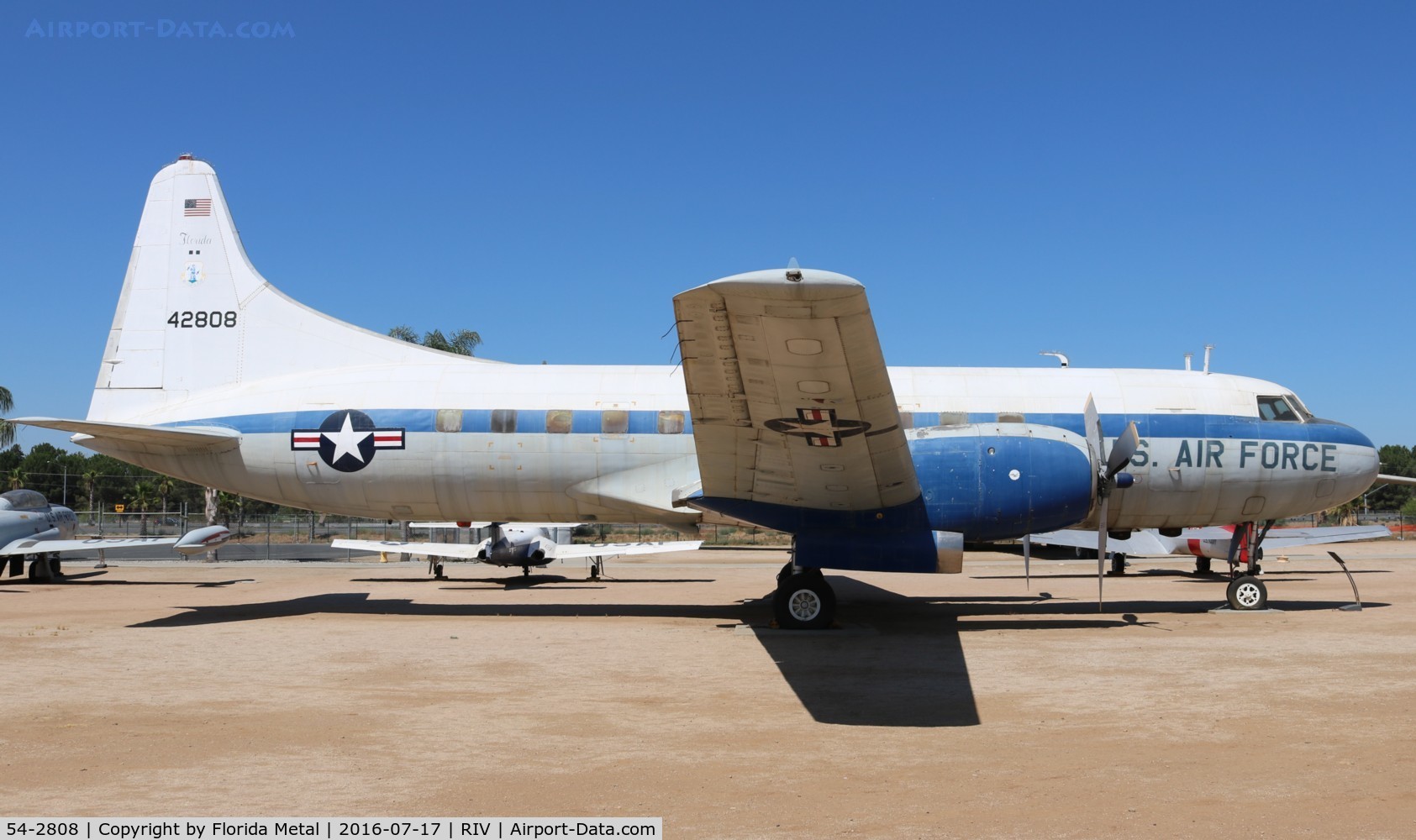 54-2808, 1954 Convair VC-131D (CV340) C/N 204, VC-131D