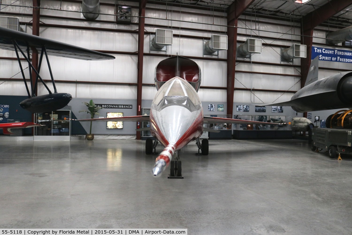 55-5118, 1955 North American F-107A C/N 212-1, F-107A