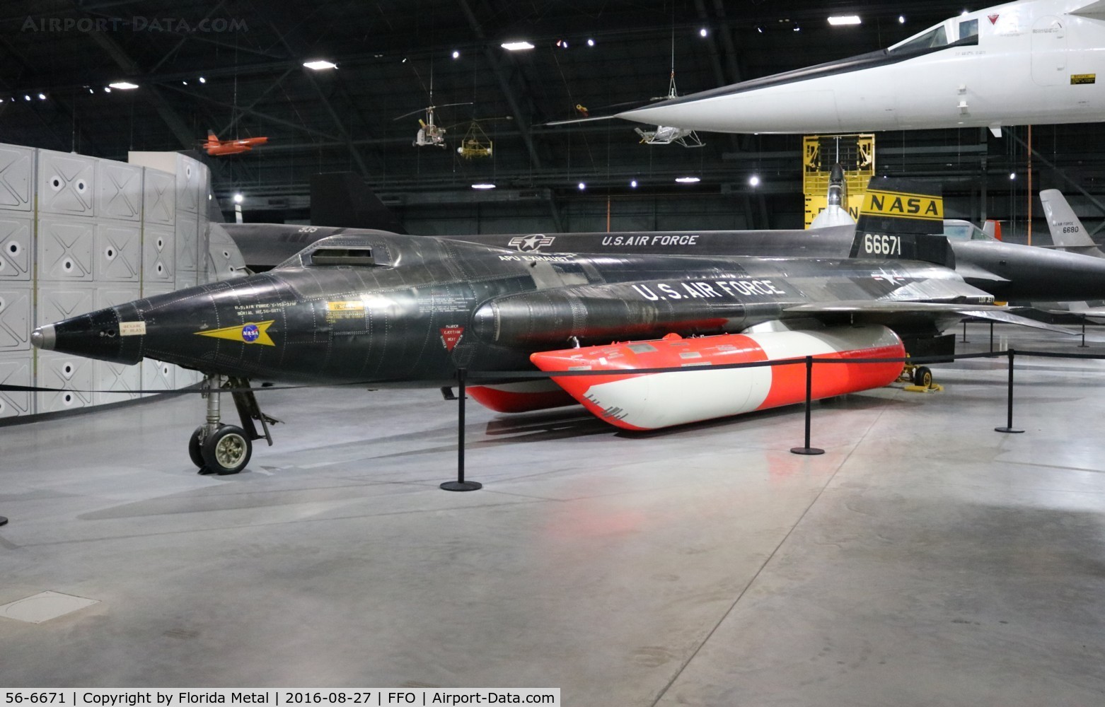 56-6671, 1956 North American X-15A-2 C/N 240-2, X-15A