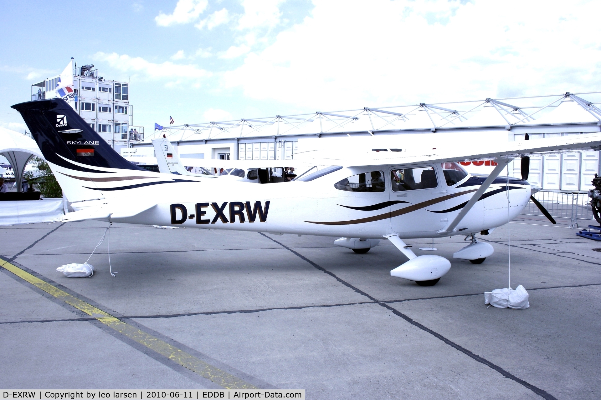 D-EXRW, 2008 Cessna 182T Skylane C/N 18282112, Berlin Air Show 11.6.2010