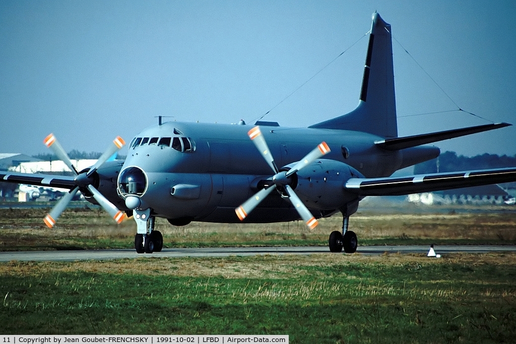 11, Dassault ATL-2 Atlantique 2 C/N 11, NAVY 11 departure to runway 05