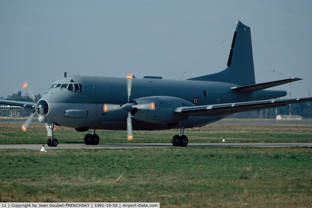 11, Dassault ATL-2 Atlantique 2 C/N 11, NAVY 11 departure to runway 05