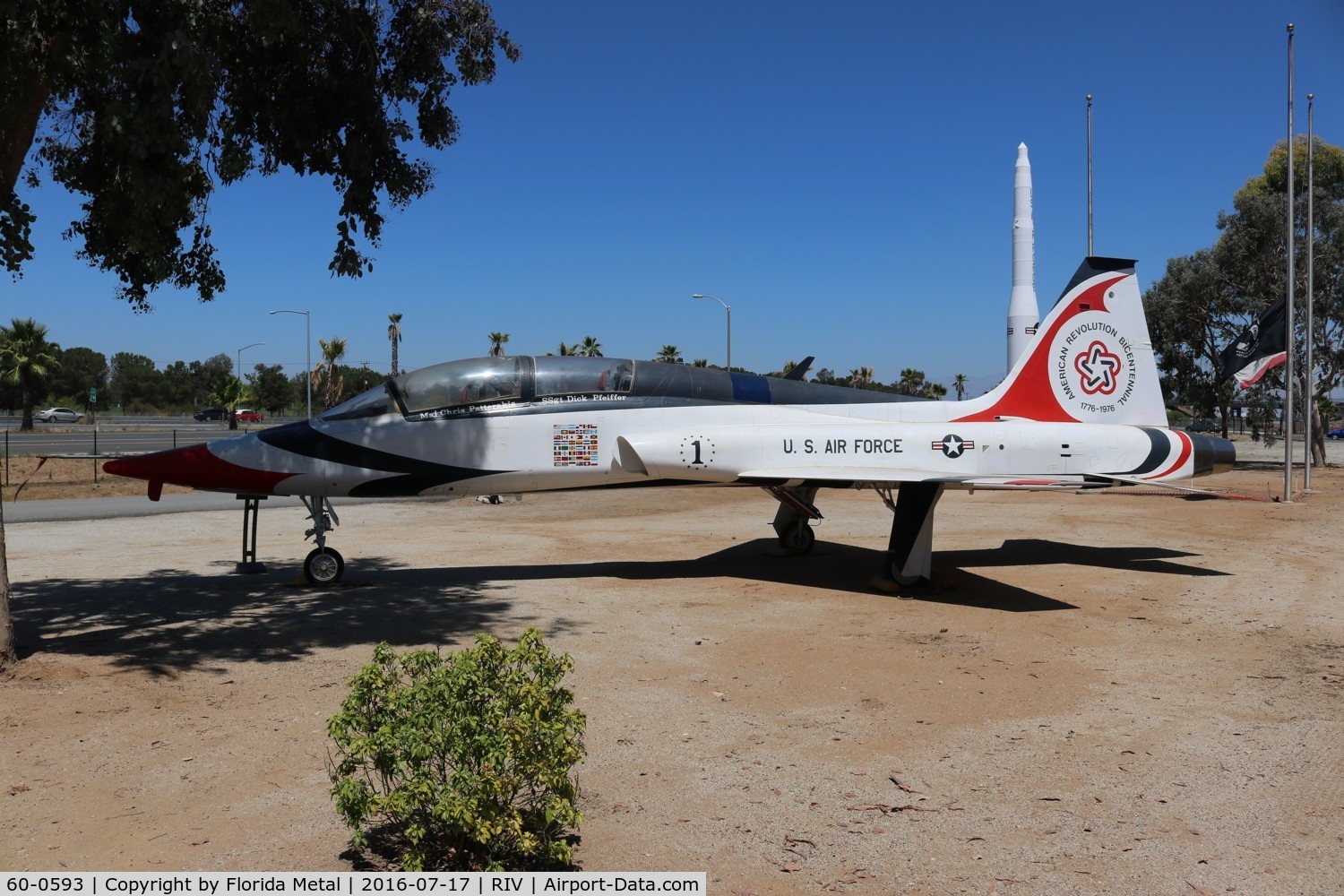 60-0593, 1961 Northrop T-38A Talon C/N N.5166, T-38A Talon