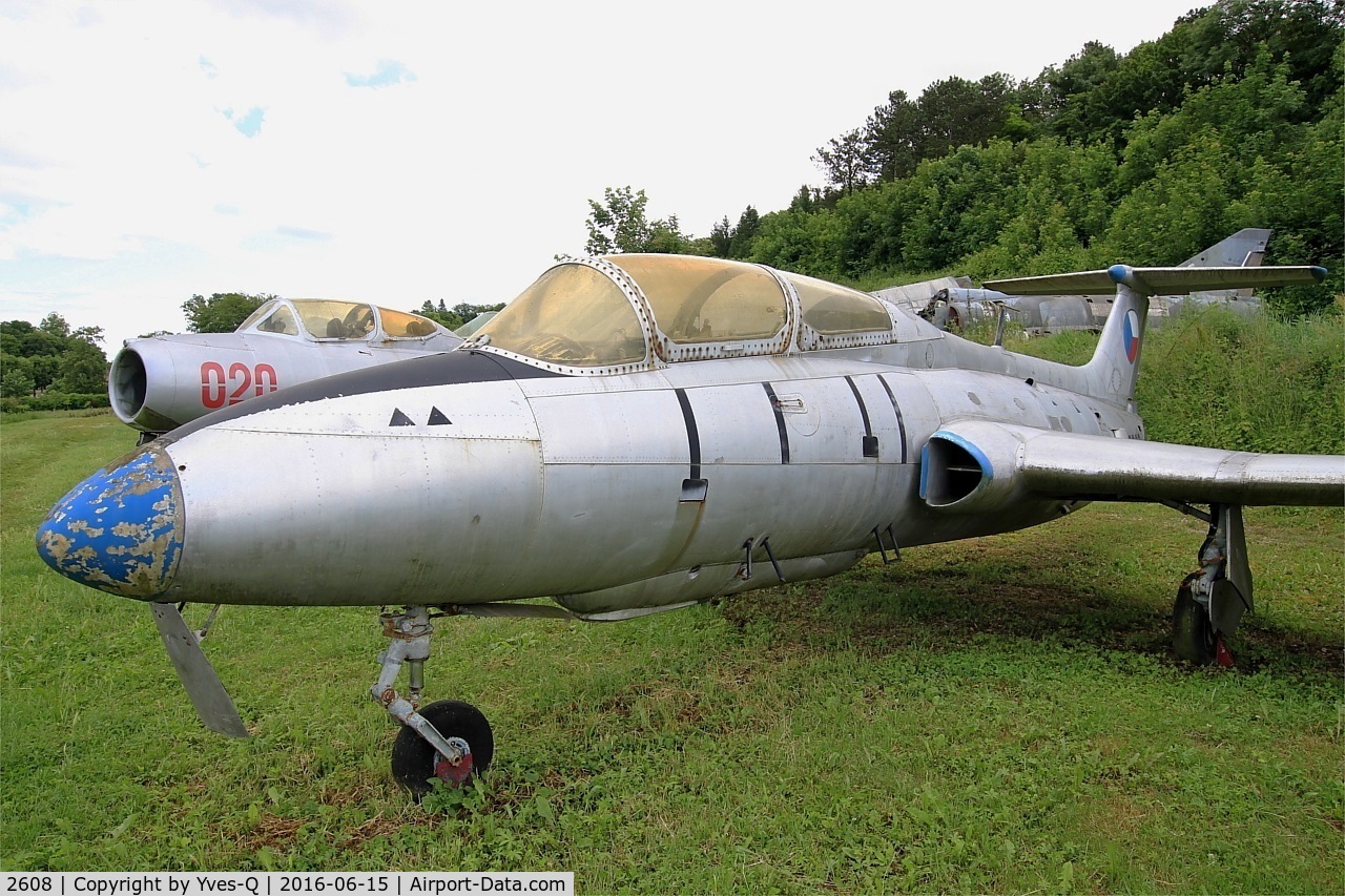2608, Aero L-29R Delfin C/N 792608, Aero L-29R Delfin, Preserved at Savigny-Les Beaune Museum