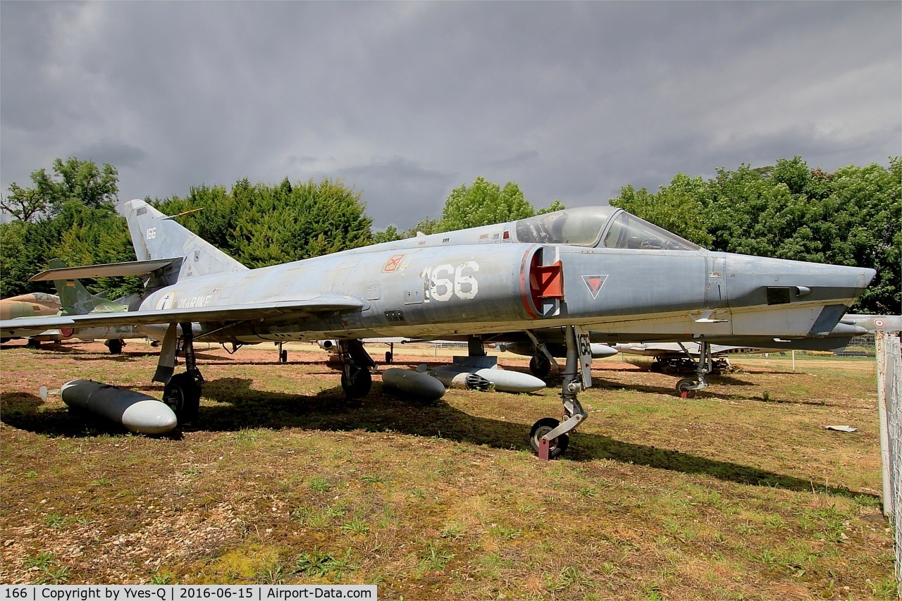 166, Dassault Etendard IV.P C/N 66, Dassault Etendard IV.P, Preserved at Savigny-Les Beaune Museum
