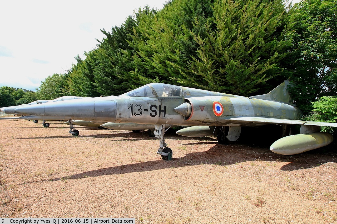 9, Dassault Mirage 5F C/N 9, Dassault Mirage 5F, Preserved at Savigny-Les Beaune Museum