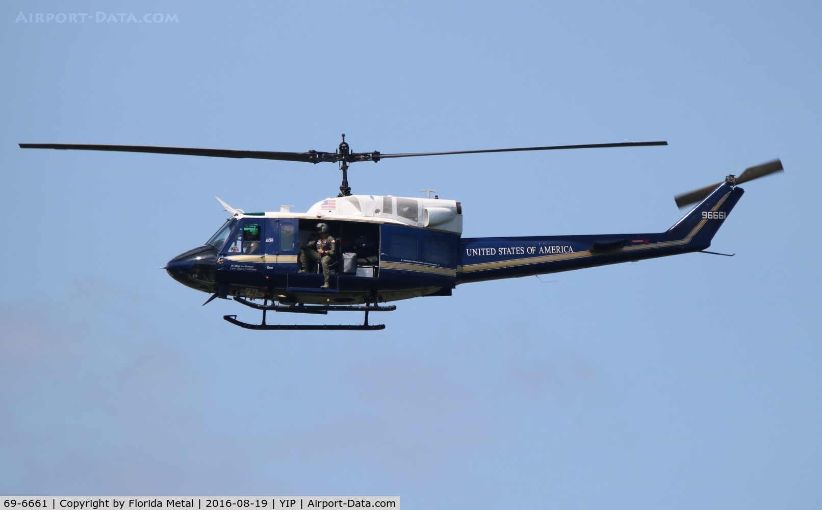 69-6661, Bell UH-1N Iroquois C/N 31067, UH-1N