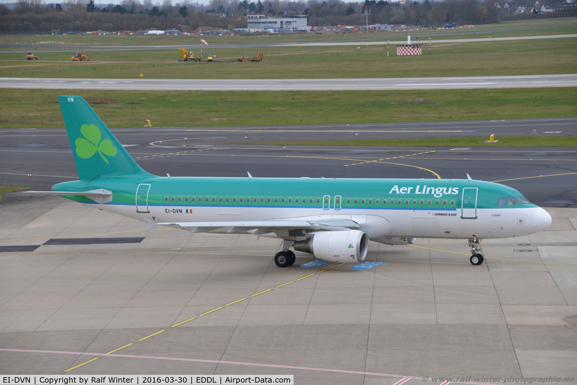 EI-DVN, 2011 Airbus A320-214 C/N 4715, Airbus A320-214 - EI EIN Aer Lingus 'St. Caimin' - 4715 - EI-DVN - 30.03.2016 - DUS