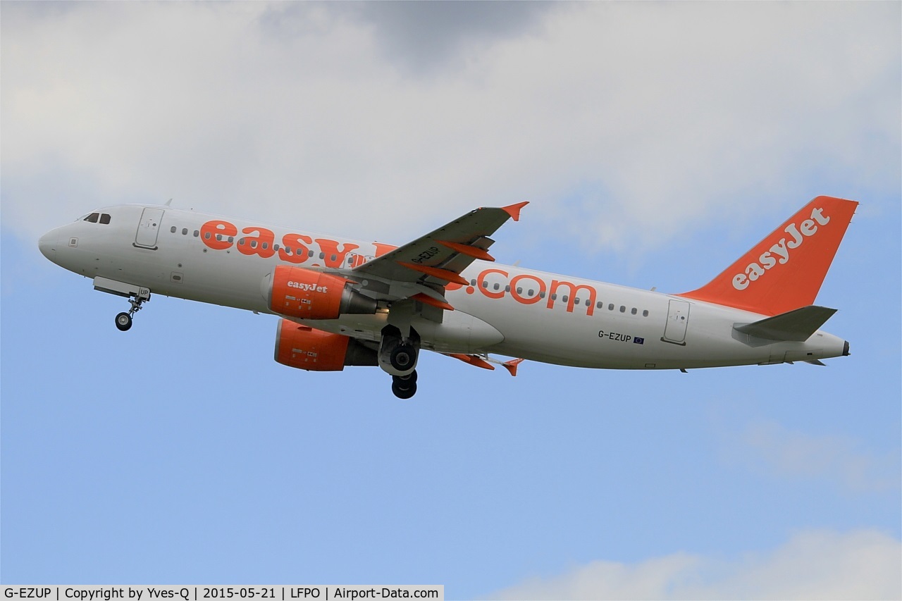 G-EZUP, 2012 Airbus A320-214 C/N 5056, Airbus A320-214, Take off rwy 24, Paris-Orly Airport (LFPO-ORY)