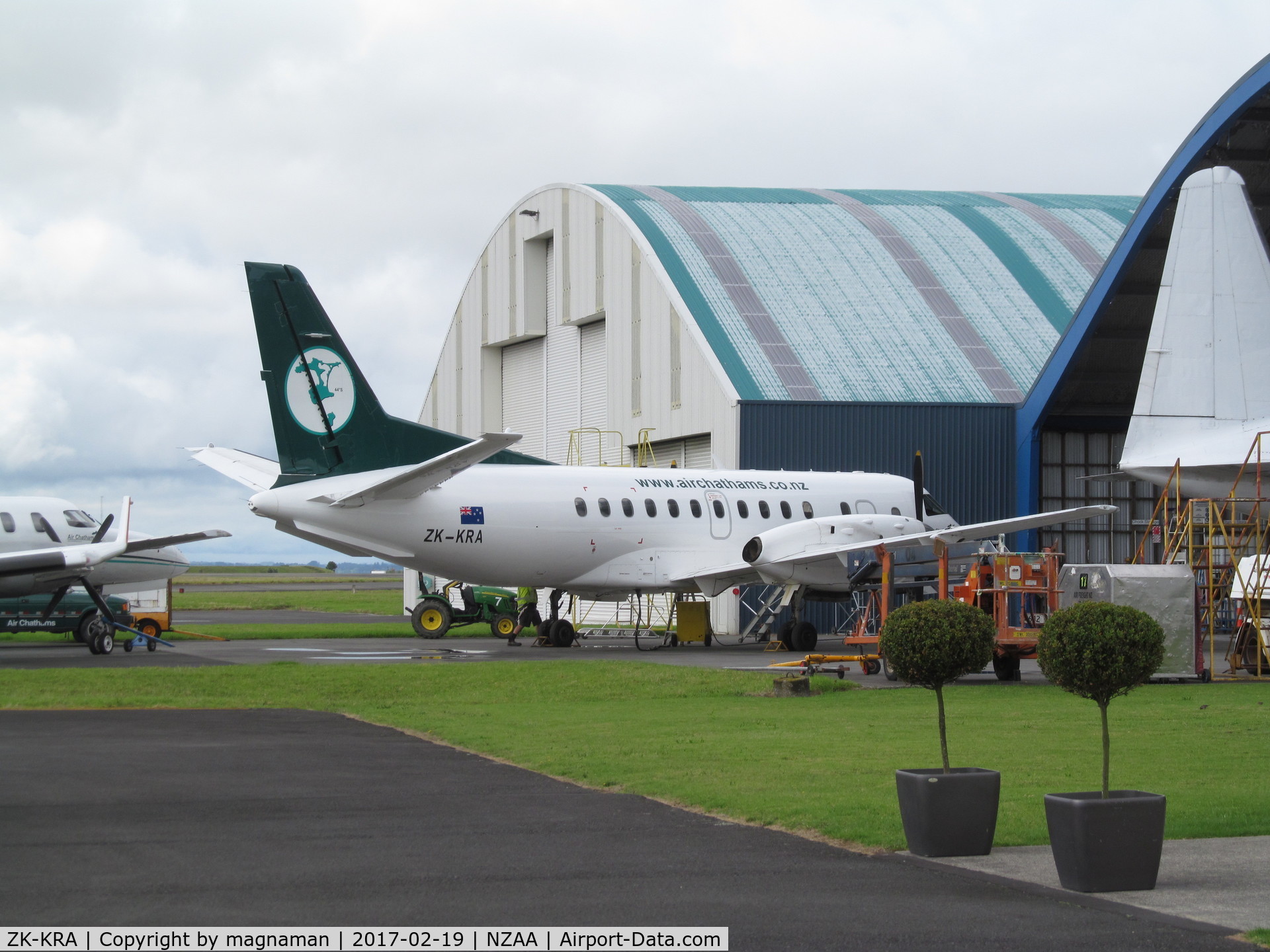 ZK-KRA, 1986 Saab SF340A C/N 340A-065, now with air chathams