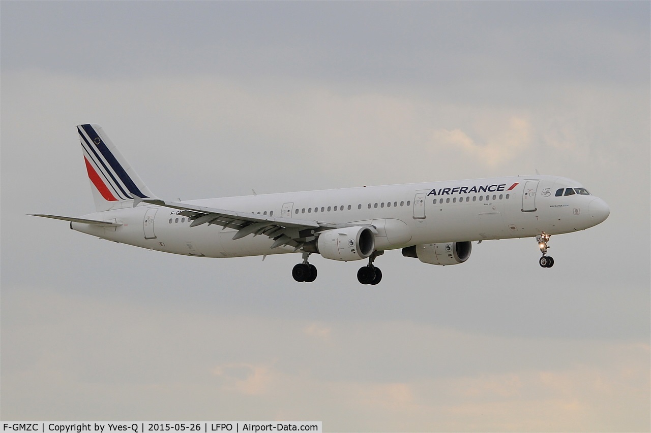 F-GMZC, 1995 Airbus A321-111 C/N 521, Airbus A321-111, Short approach rwy 06, Paris-Orly airport (LFPO-ORY)