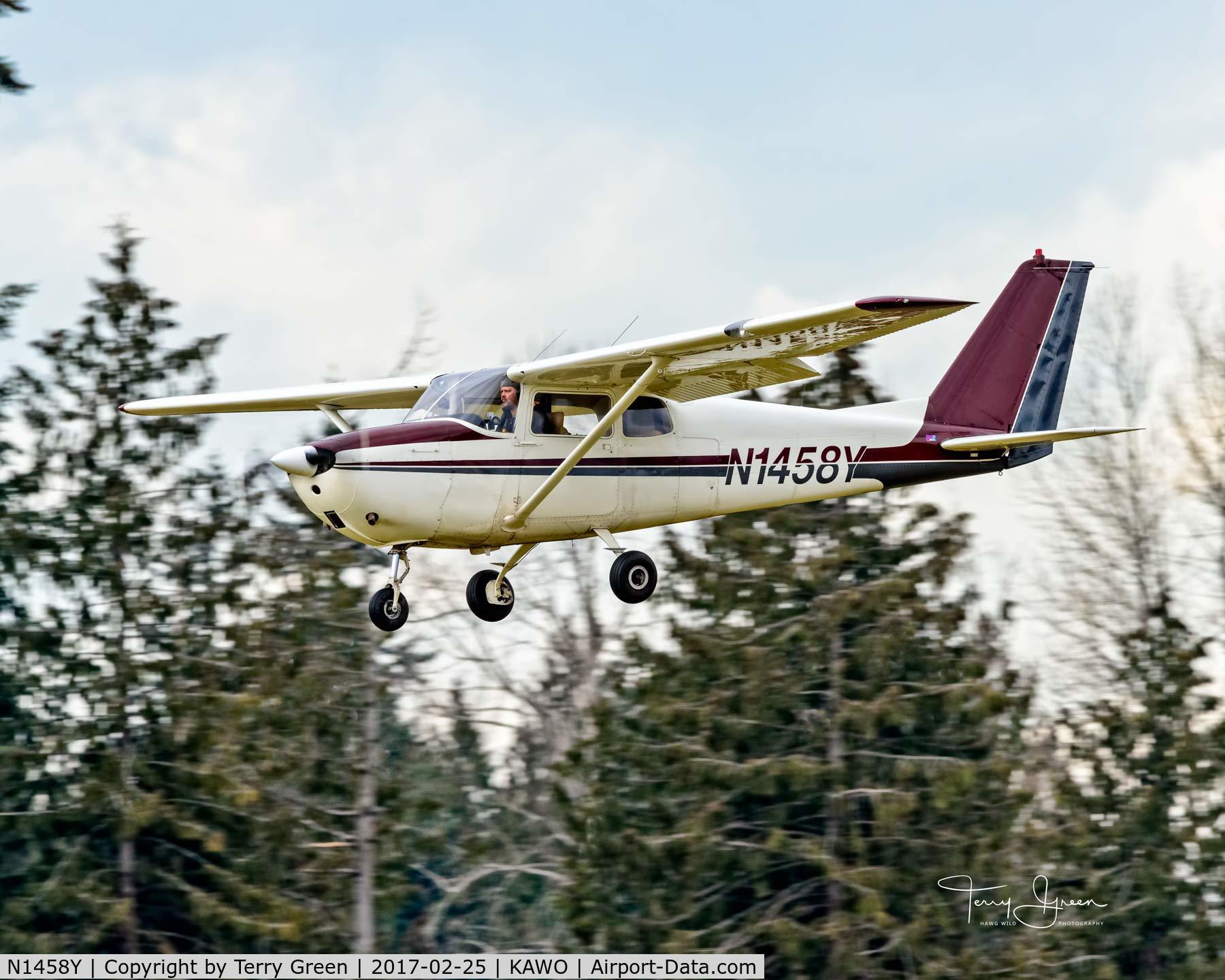N1458Y, 1962 Cessna 172C C/N 17249158, KAWO