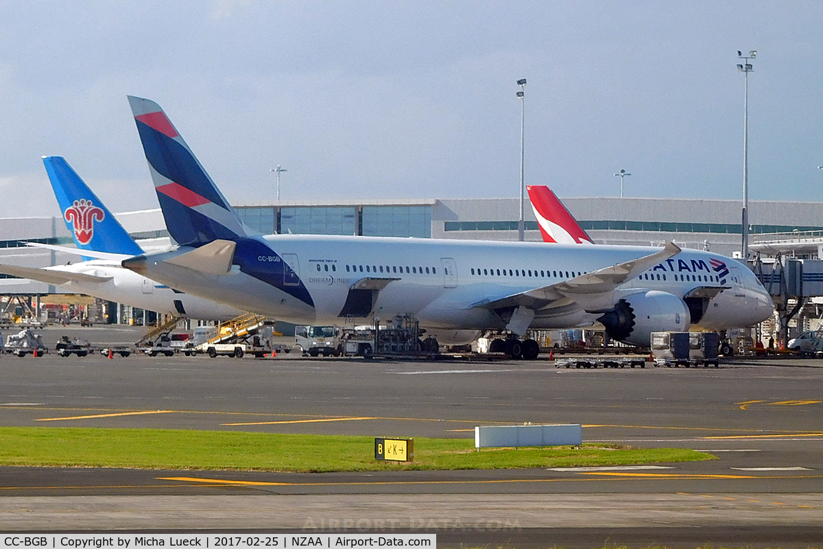 CC-BGB, 2014 Boeing 787-916 Dreamliner Dreamliner C/N 35318, At Auckland