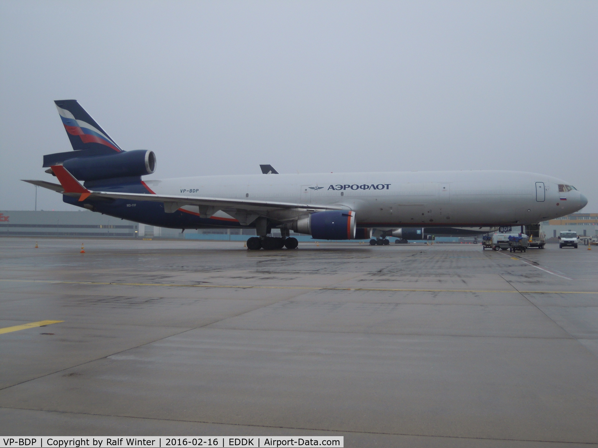 VP-BDP, 1993 McDonnell Douglas MD-11 C/N 48502, McDonnell Douglas MD-11F - Aeroflot Cargo - VP-BDP - 02.2013 - CGN