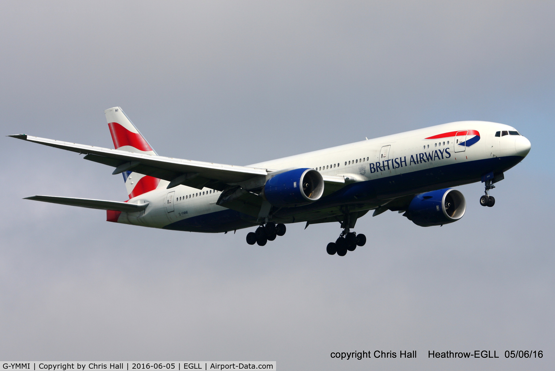 G-YMMI, 2000 Boeing 777-236 C/N 30310, British Airways