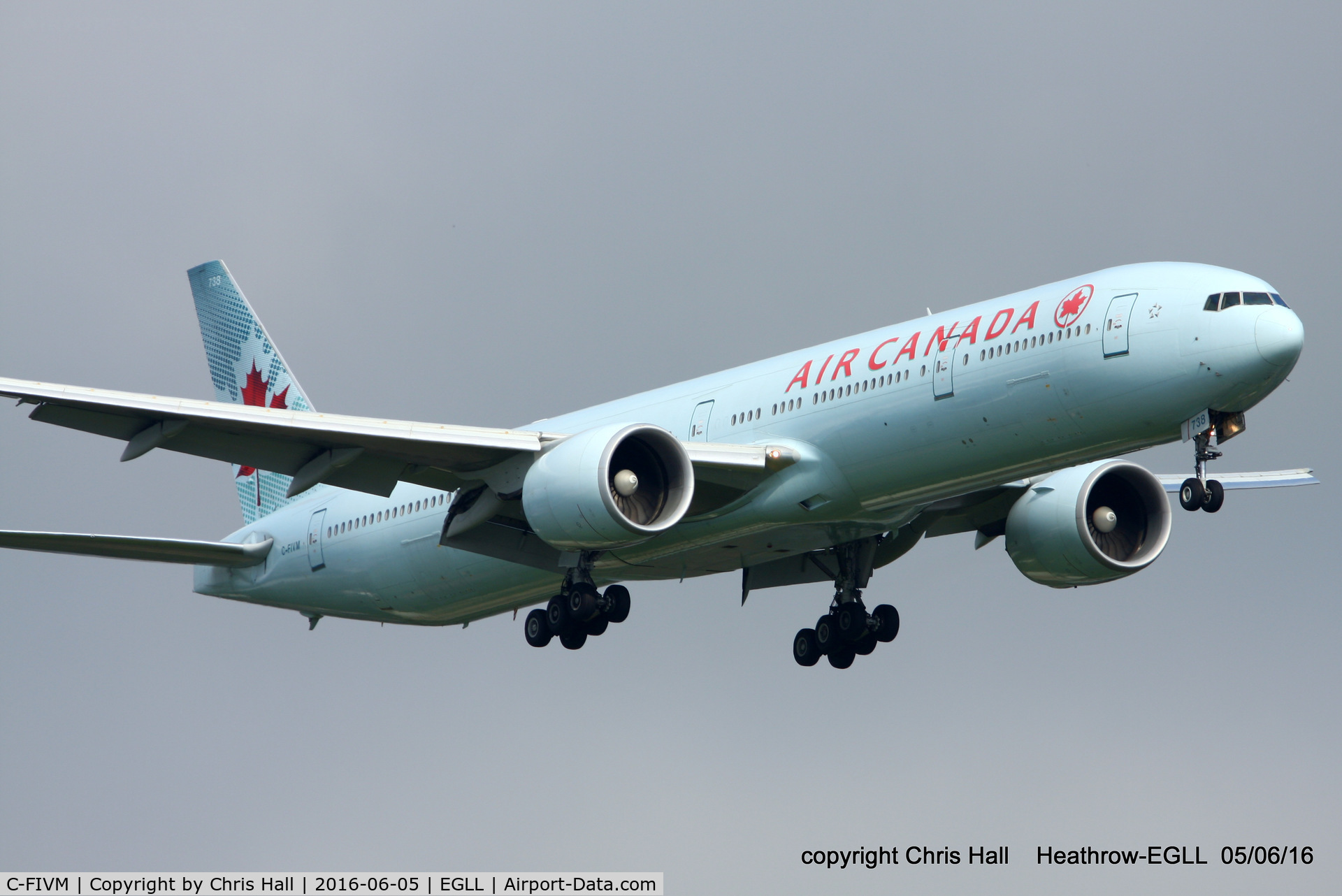 C-FIVM, 2008 Boeing 777-333/ER C/N 35251, Air Canada