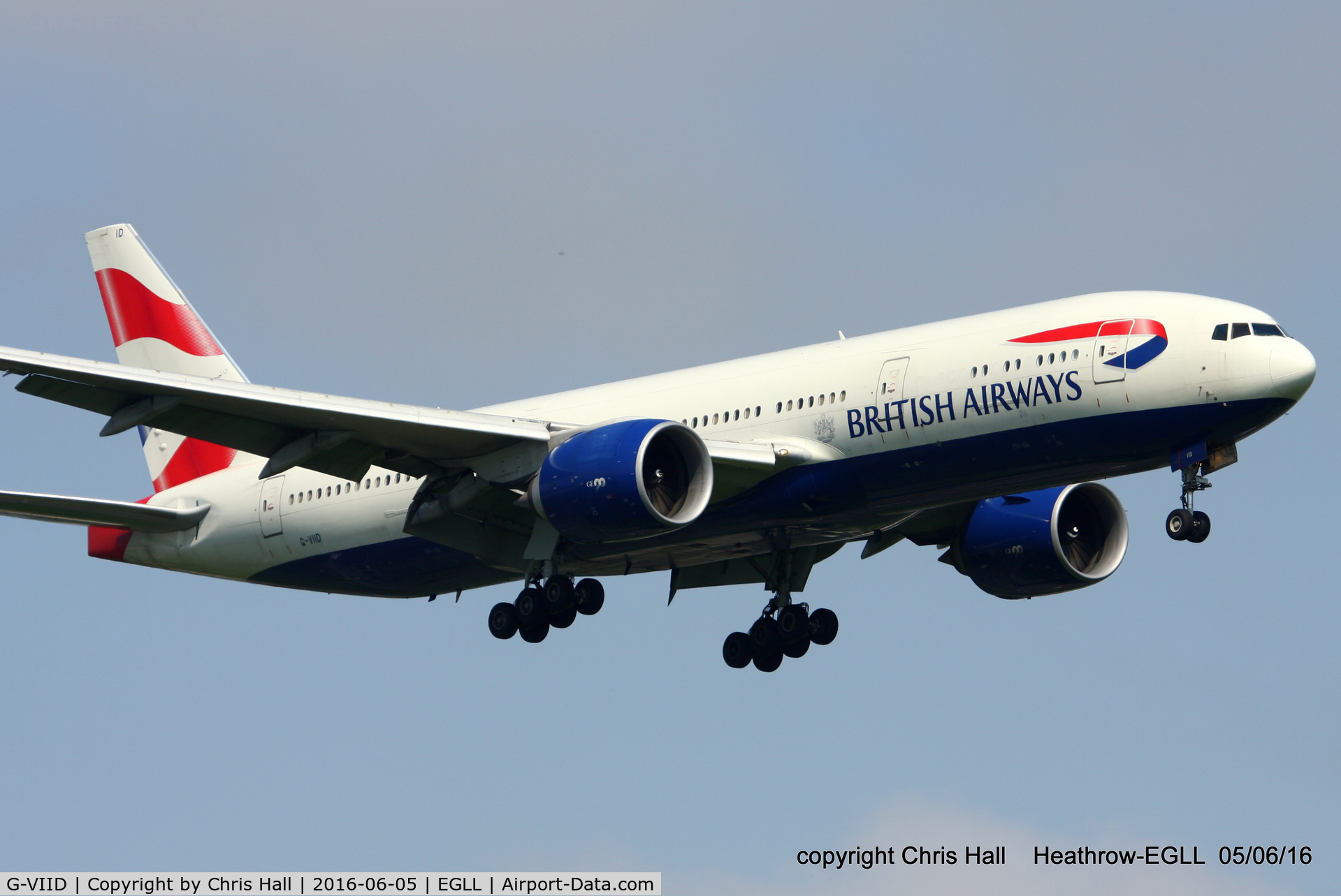 G-VIID, 1997 Boeing 777-236 C/N 27486, British Airways