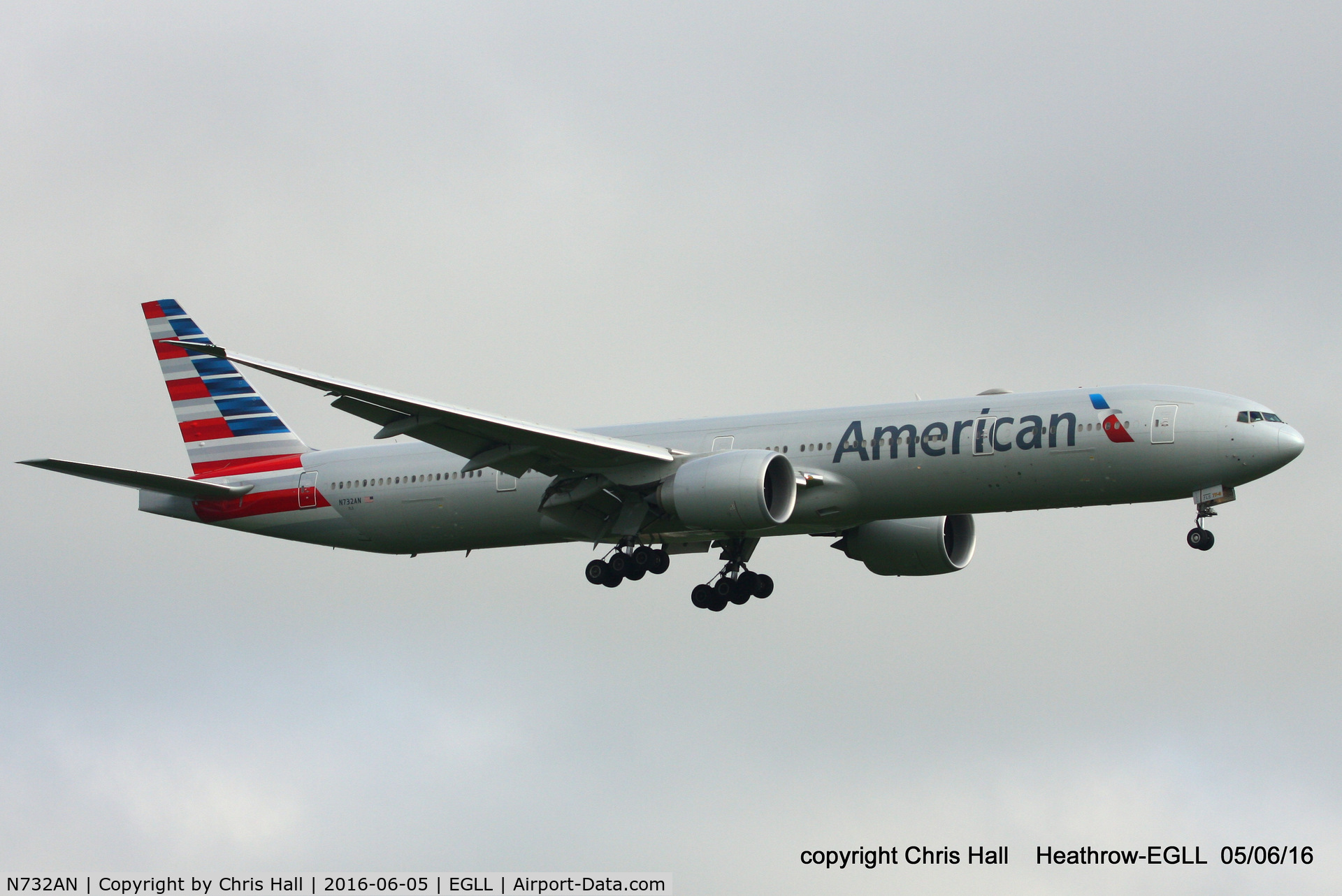 N732AN, 2014 Boeing 777-323/ER C/N 31549, American Airlines