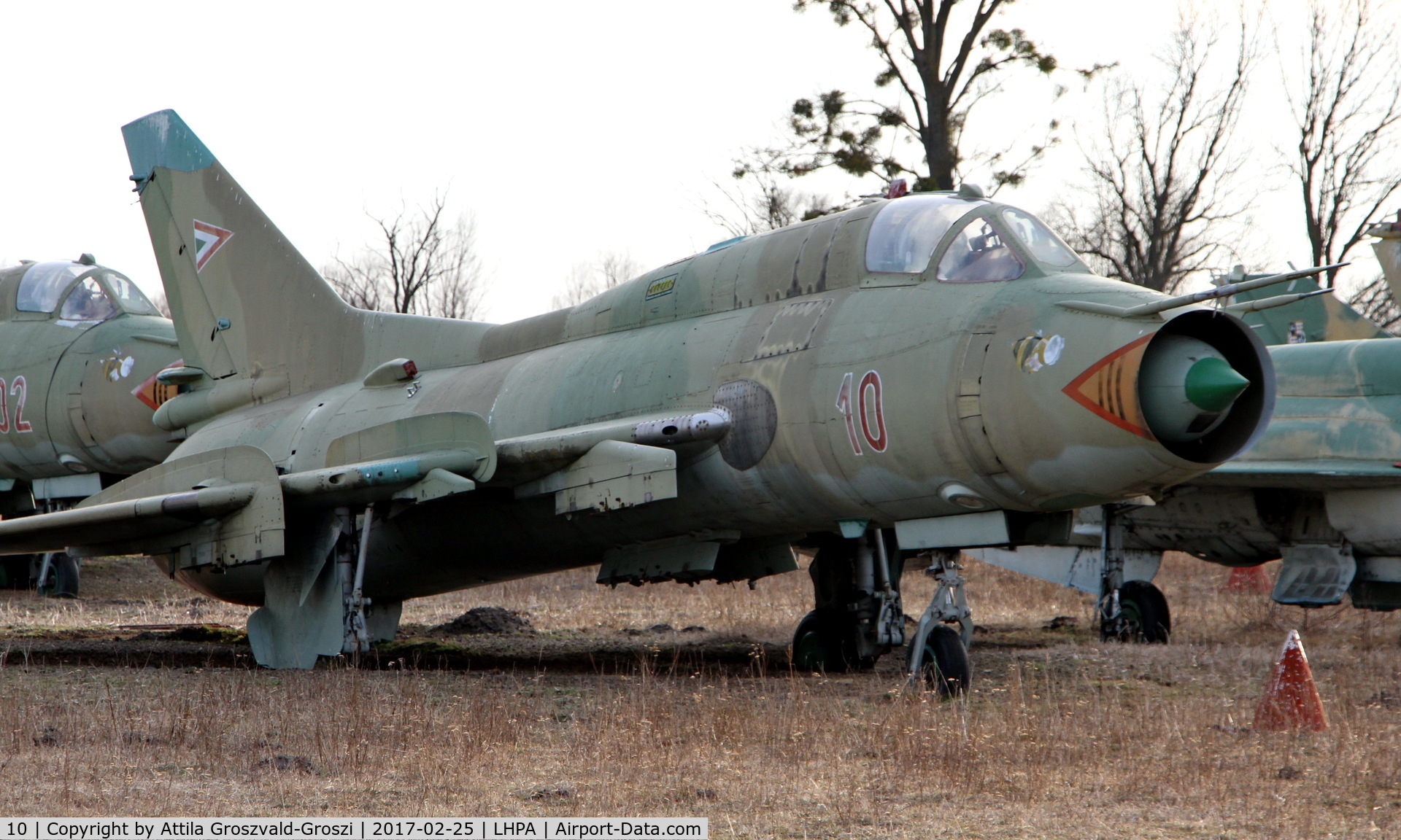 10, Sukhoi Su-22M-3 C/N 51610, Pápa stored off-site airport, Hungary