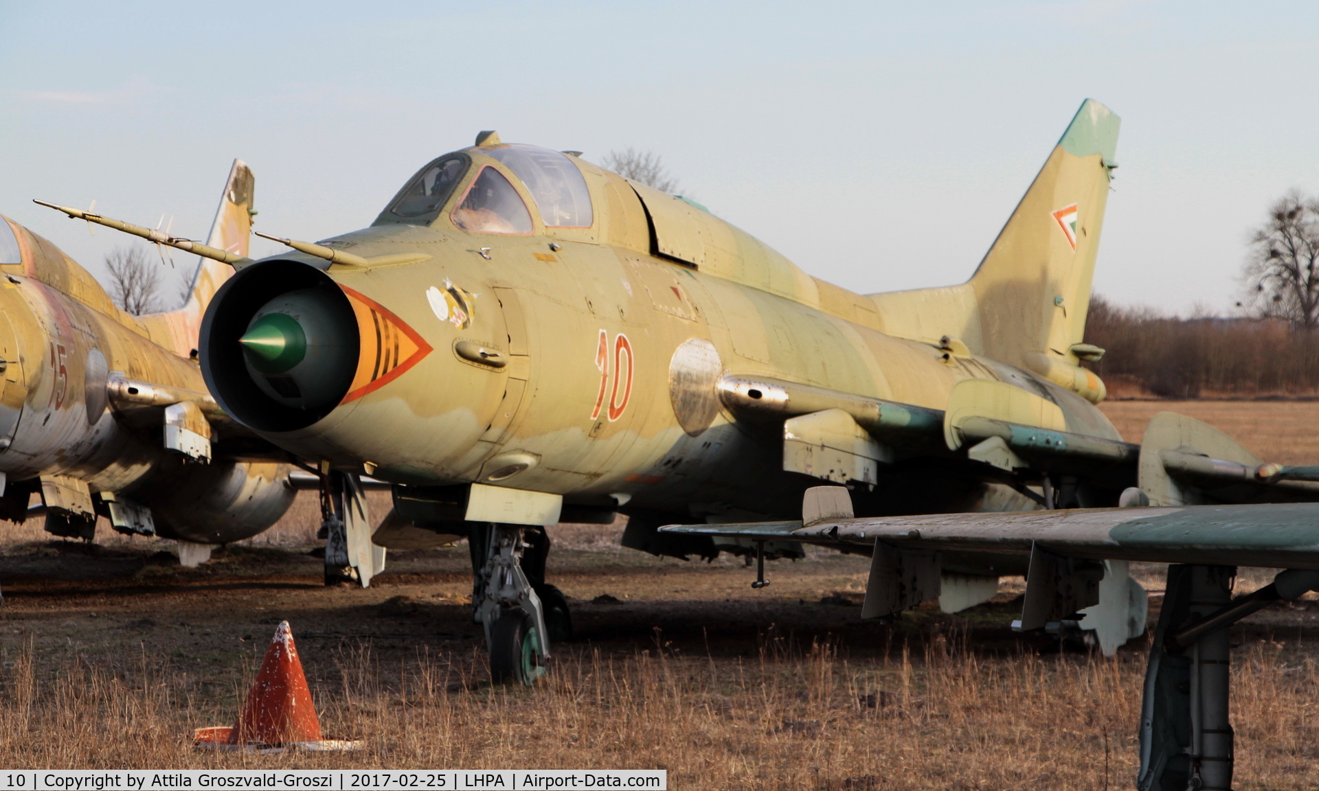 10, Sukhoi Su-22M-3 C/N 51610, Pápa stored off-site airport, Hungary