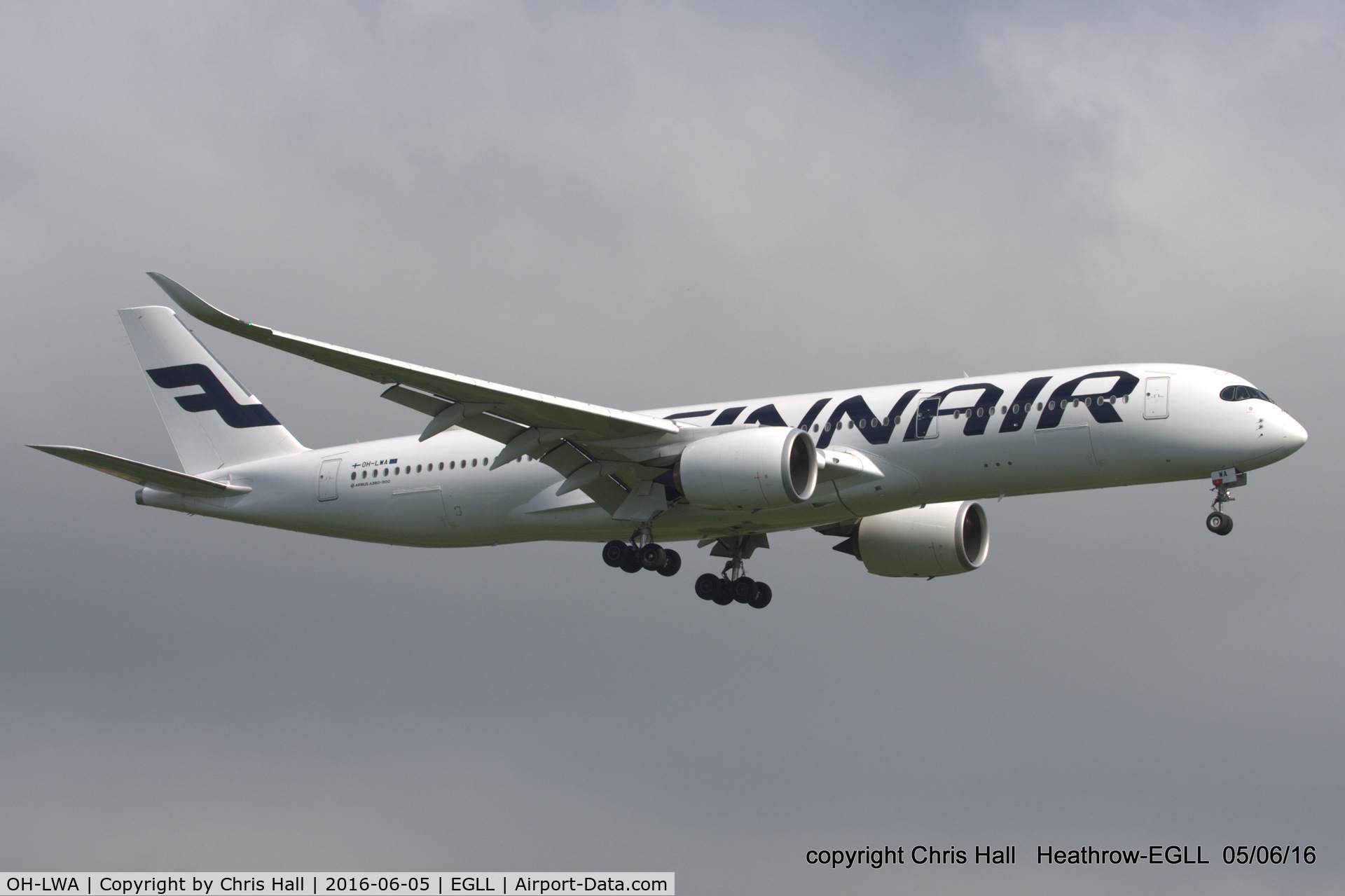 OH-LWA, 2015 Airbus A350-941 C/N 018, Finnair