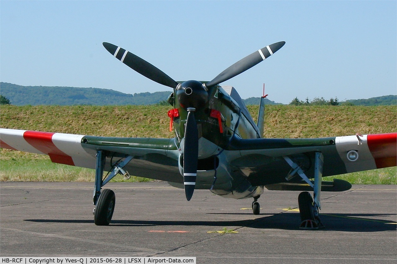 HB-RCF, 1942 Morane-Saulnier D-3801 (MS-412) C/N 194, Morane-Saulnier D-3801, Static display, Luxeuil-Saint Sauveur Air Base 116 (LFSX) Open day 2015