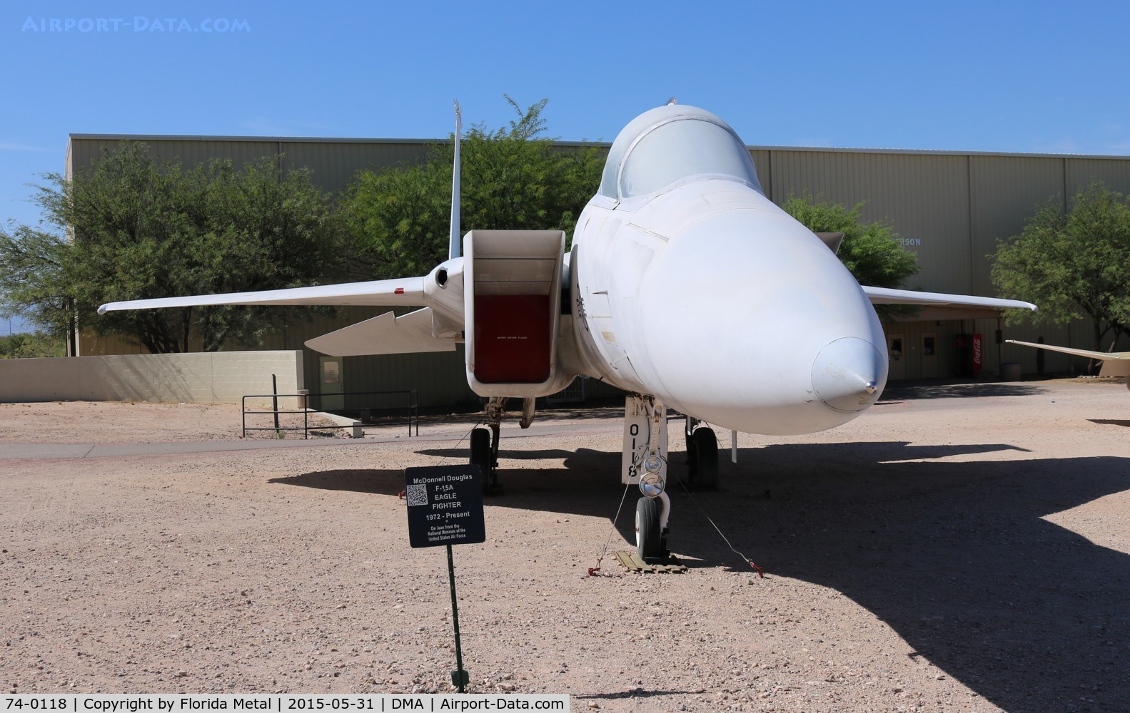 74-0118, 1974 McDonnell Douglas F-15A Eagle C/N 0094/A070, F-15A