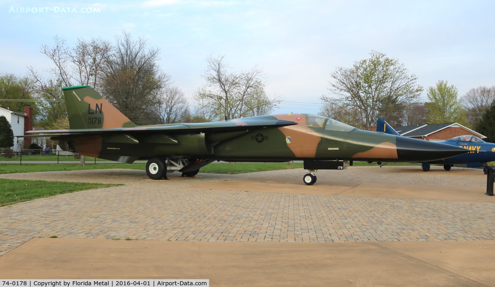 74-0178, 1974 General Dynamics F-111F C/N E2-96, F-111F Bowling Green KY