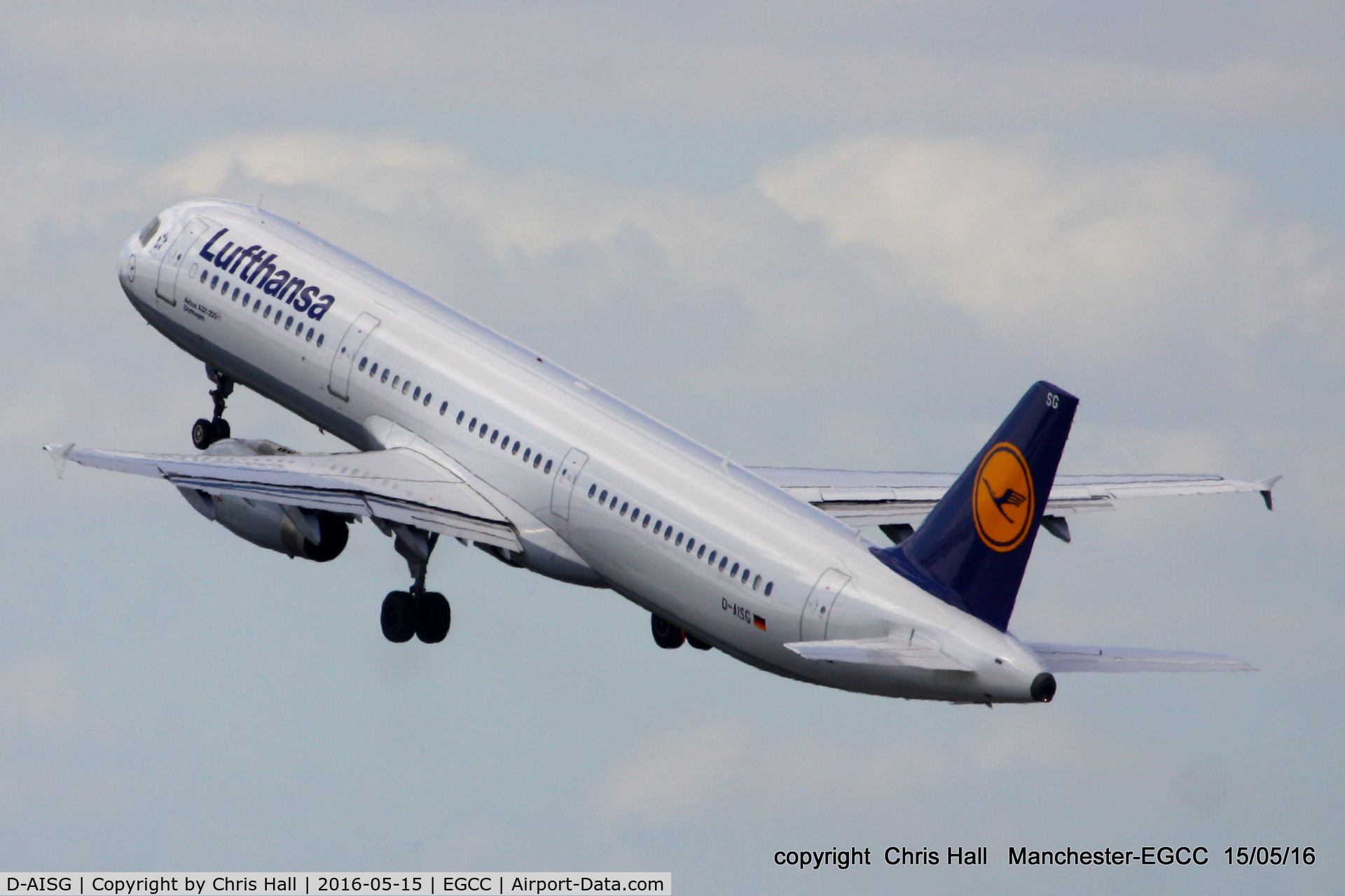 D-AISG, 2000 Airbus A321-231 C/N 1273, Lufthansa