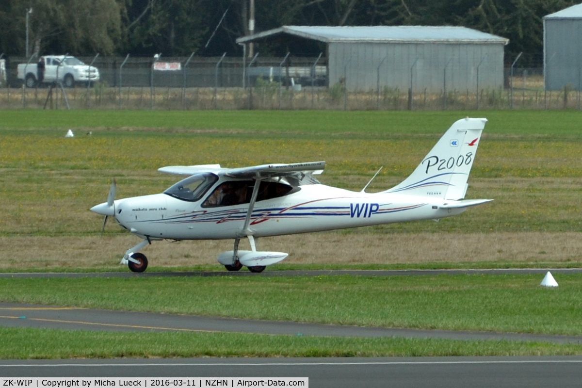 ZK-WIP, Tecnam P-2008 C/N 060, At Hamilton