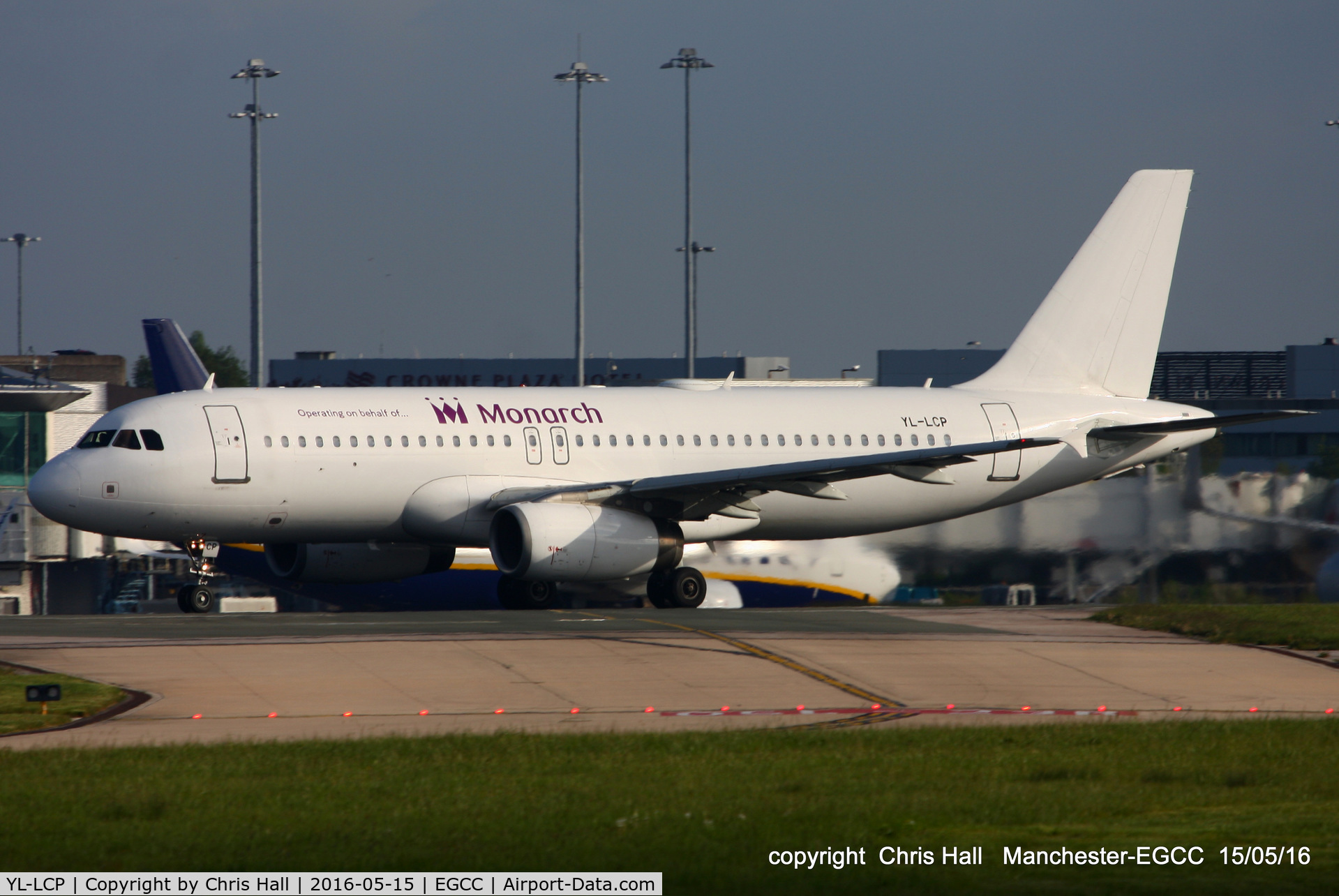 YL-LCP, 2008 Airbus A320-232 C/N 1823, operating for Monarch