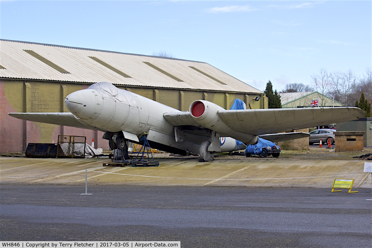 WH846, English Electric Canberra T.4 C/N EEP71290, At Yorkshire Air Museum