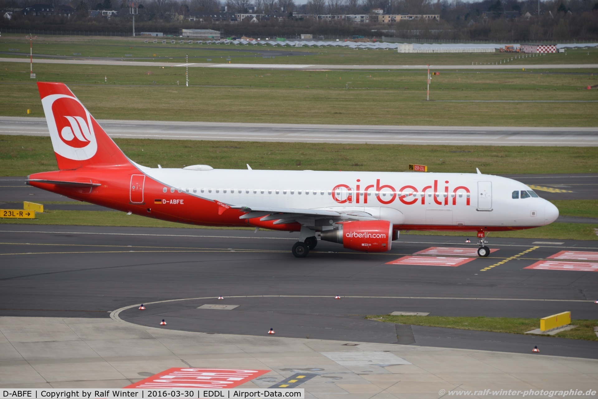 D-ABFE, 2010 Airbus A320-214 C/N 4269, Airbus A320-214 - AB  BER Air Berlin - 4269 - D-ABFE - 30.03.2016 - DUS