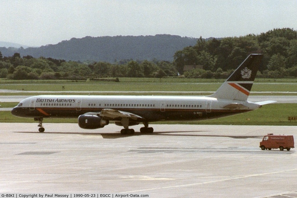 G-BIKI, 1983 Boeing 757-236 C/N 22180, Operated by British Airways. Scan.