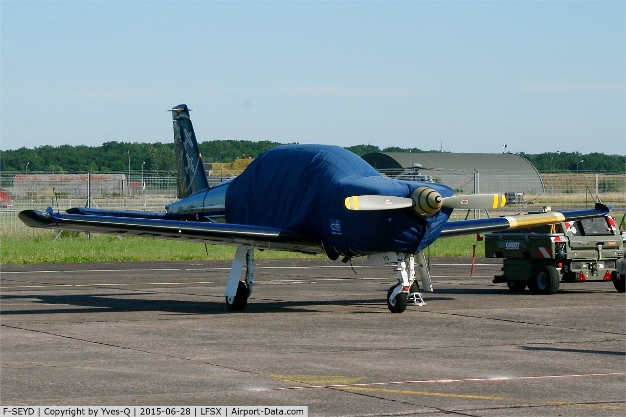 F-SEYD, Socata TB-30 Epsilon C/N 113, Socata TB-30 Epsilon, French Air Force aerobatic team, Luxeuil-Saint Sauveur Air Base 116 (LFSX) Open day 2015