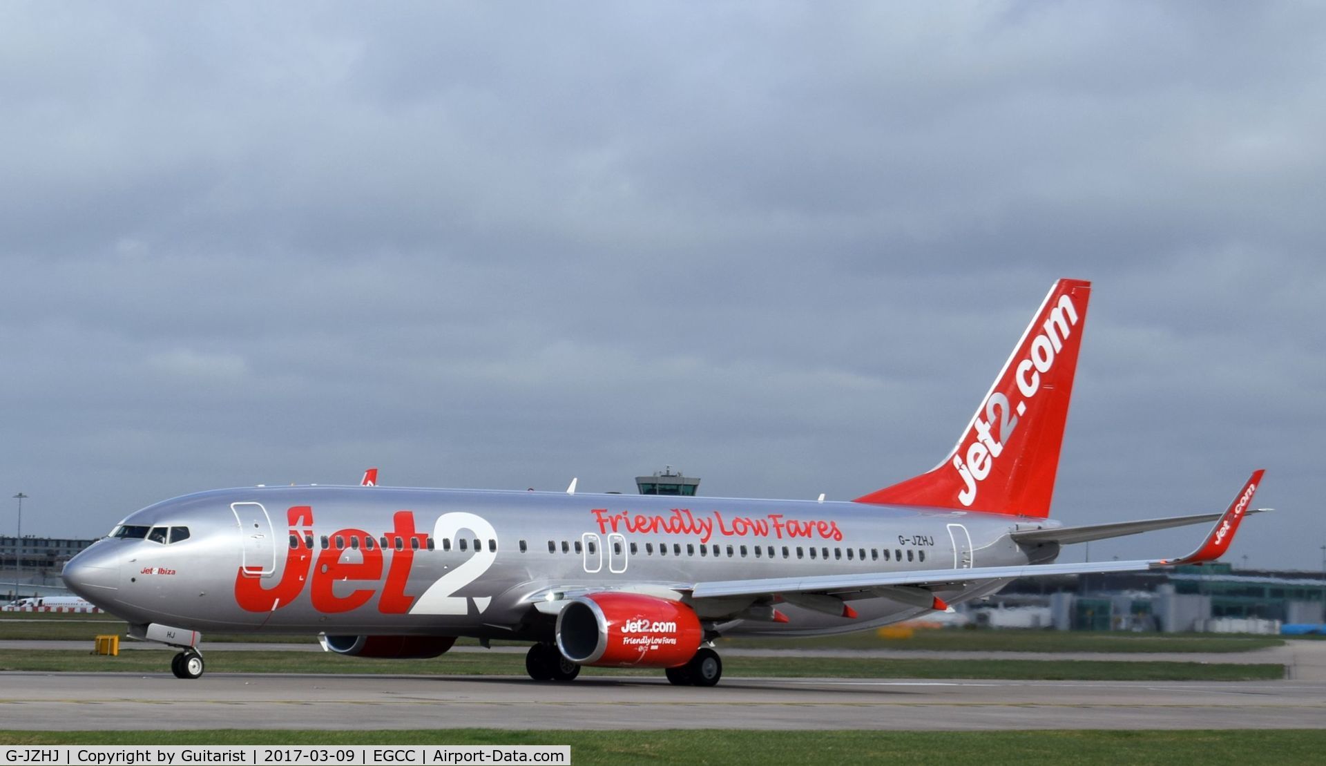 G-JZHJ, 2016 Boeing 737-8MG C/N 63144, At Manchester