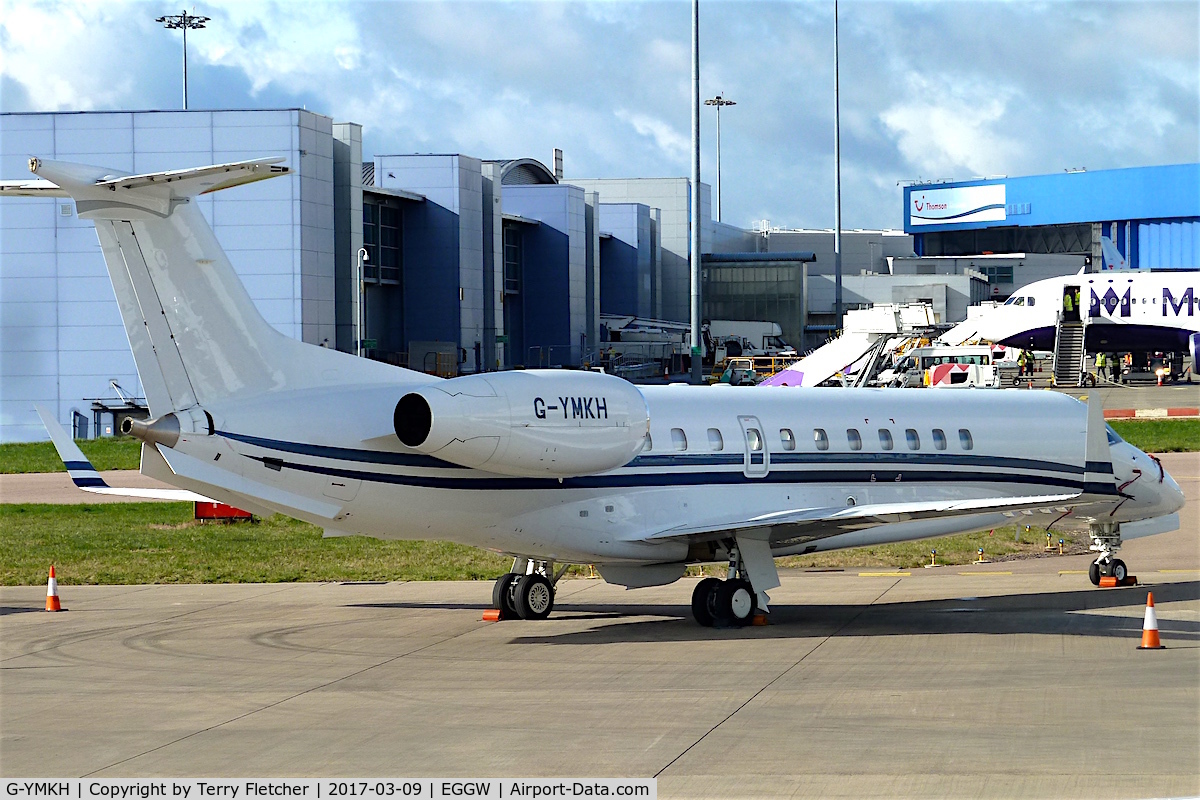 G-YMKH, 2015 Embraer EMB-135BJ Legacy 650 C/N 14501214, At Luton Airport
