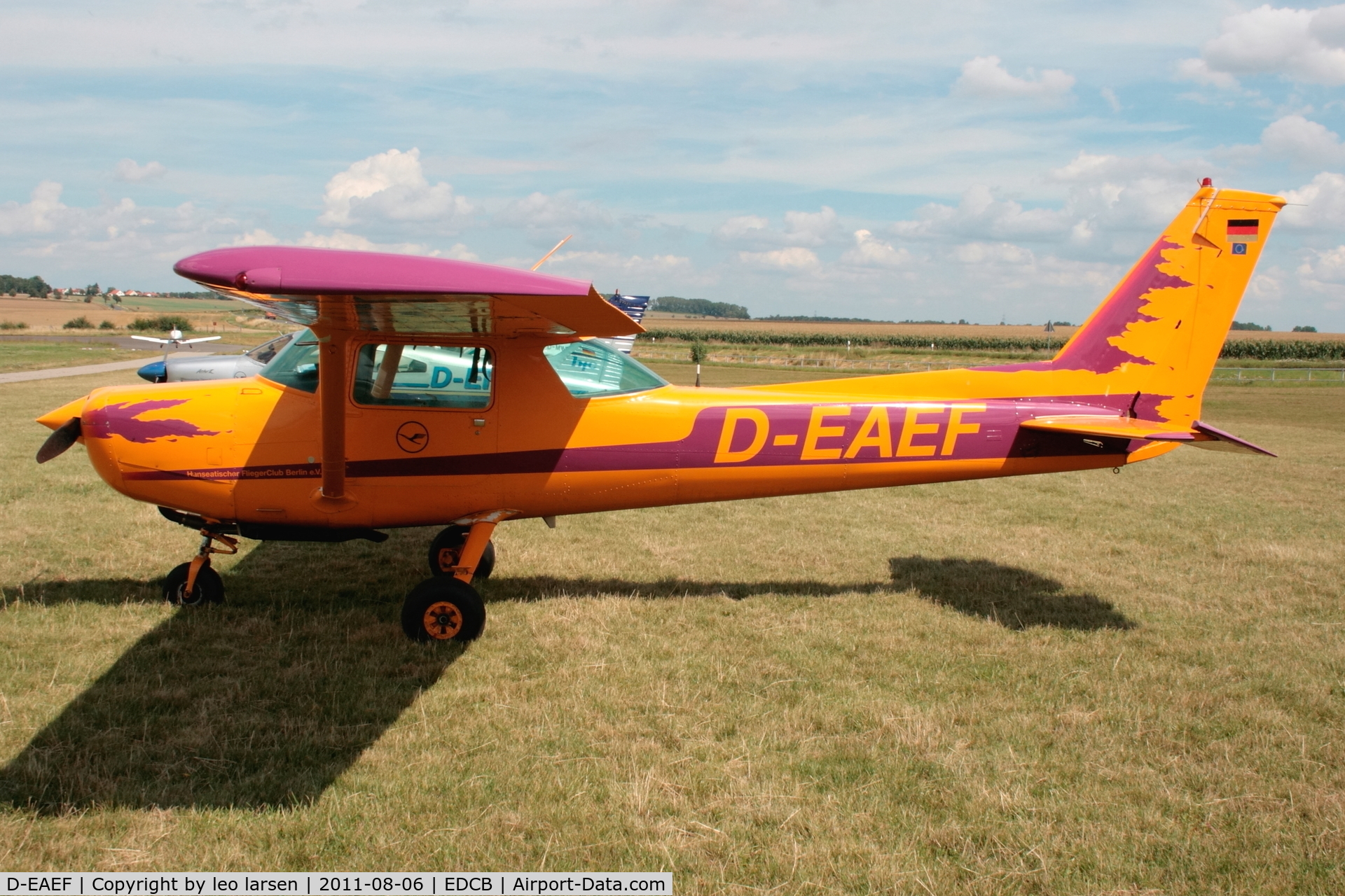 D-EAEF, Cessna 152 C/N 152-85296, Ballenstedt 6.8.2011